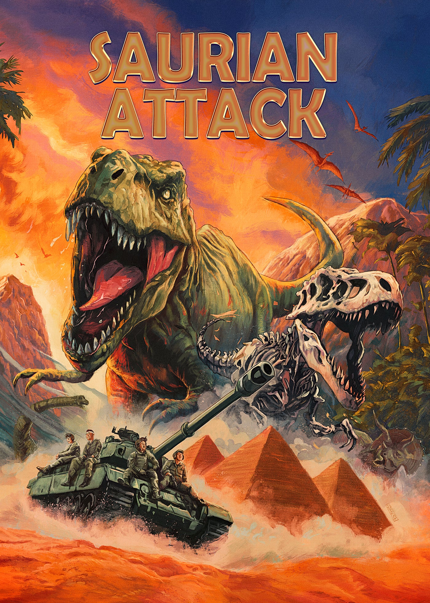 Saurian Attack (Blu-ray)