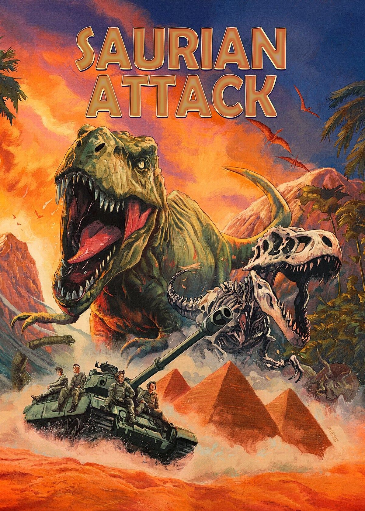 Saurian Attack (Blu-ray)