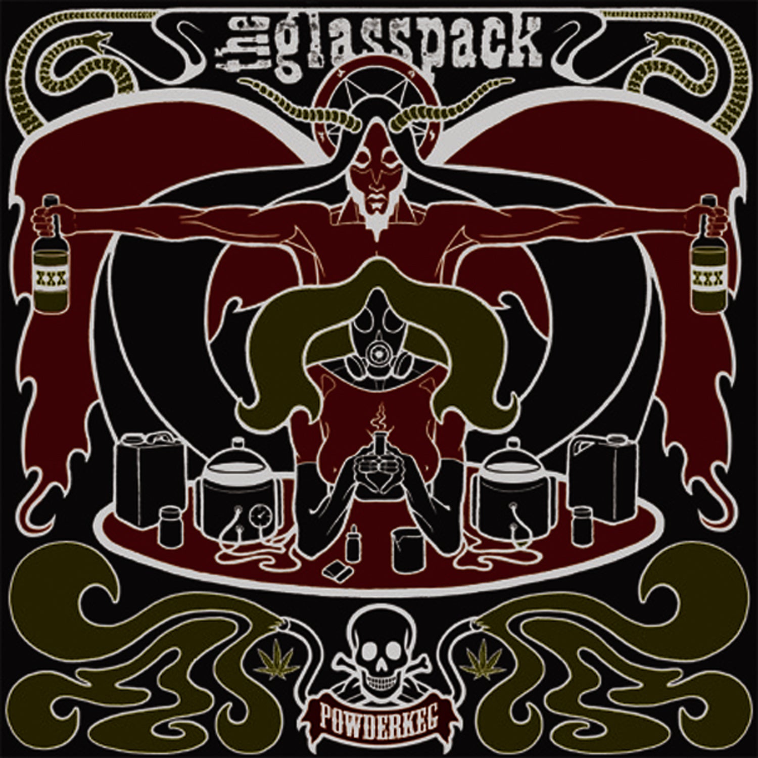 Glasspack - Powderkeg (CD)