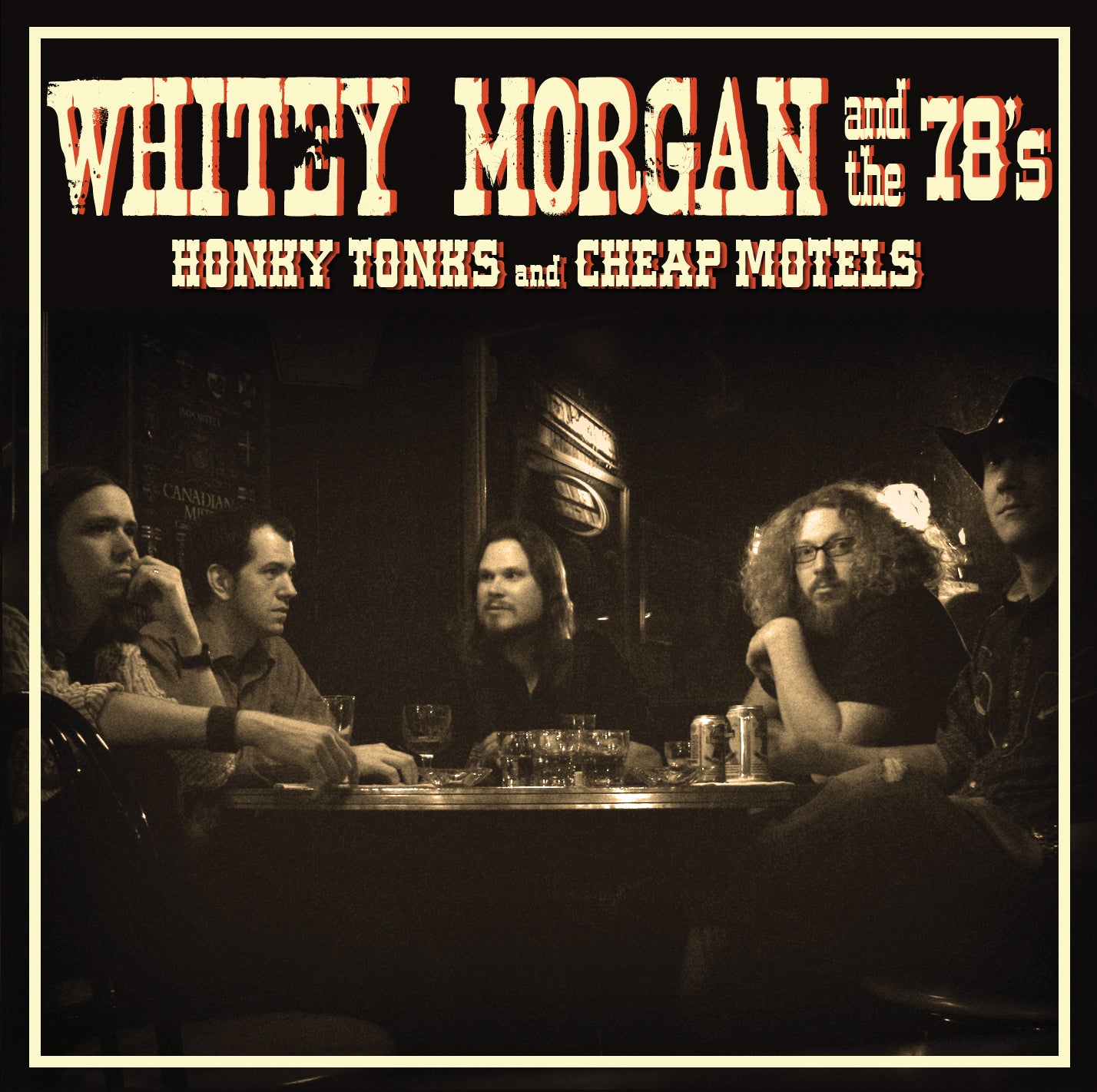 Whity Morgan & The 78's - Honky Tonks And Cheap Motels (CD)
