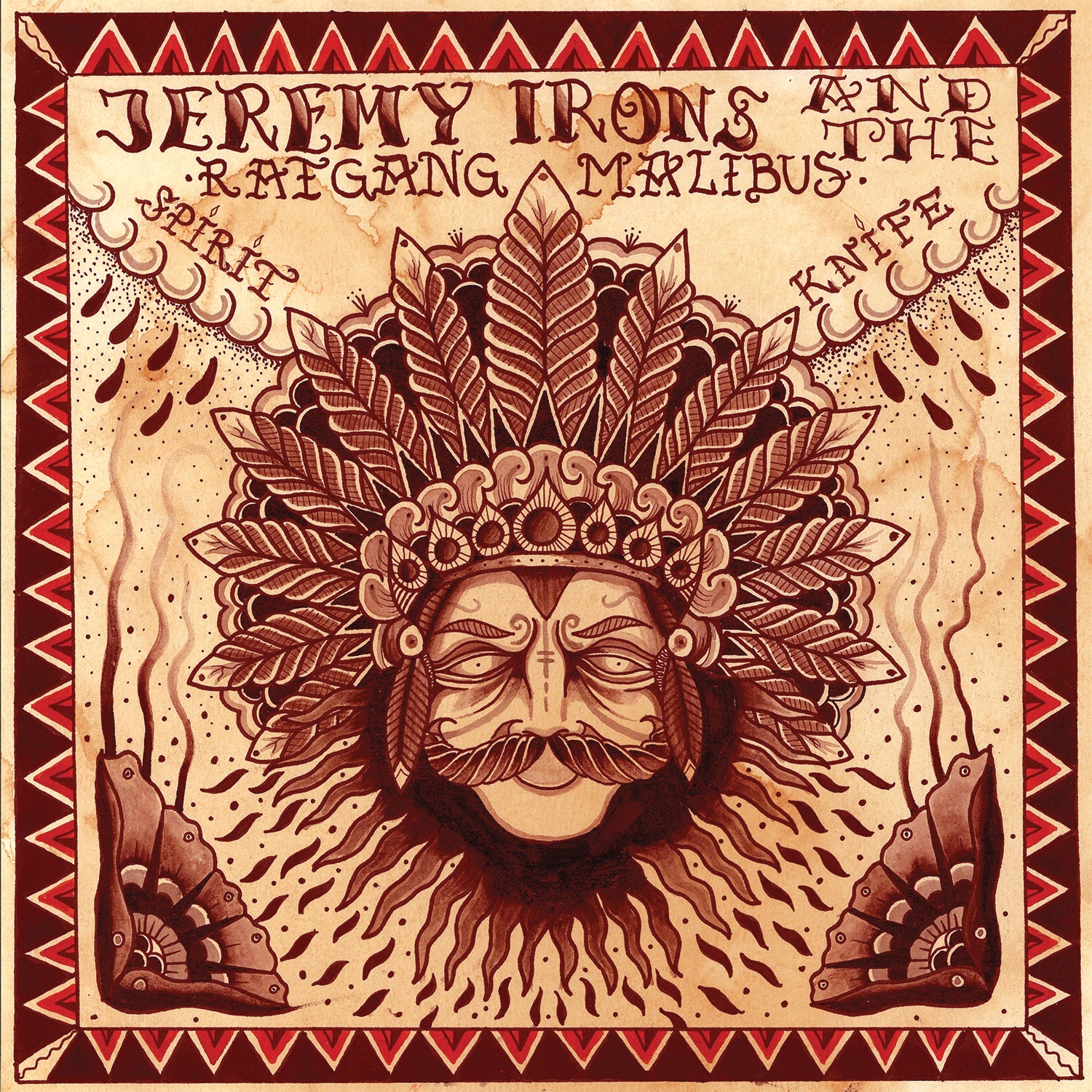 Jeremy Irons & The Ratgang Malibus - Spirit Knife (CD)