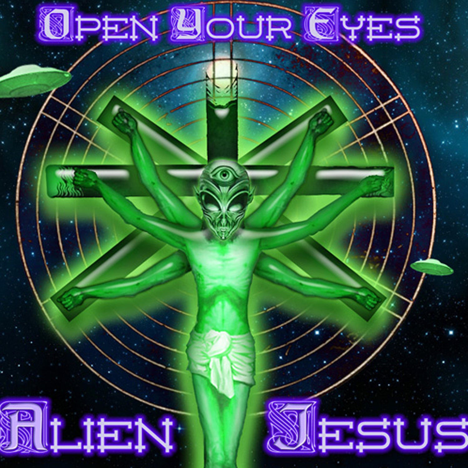 Alien Jesus - Open Your Eyes (CD)
