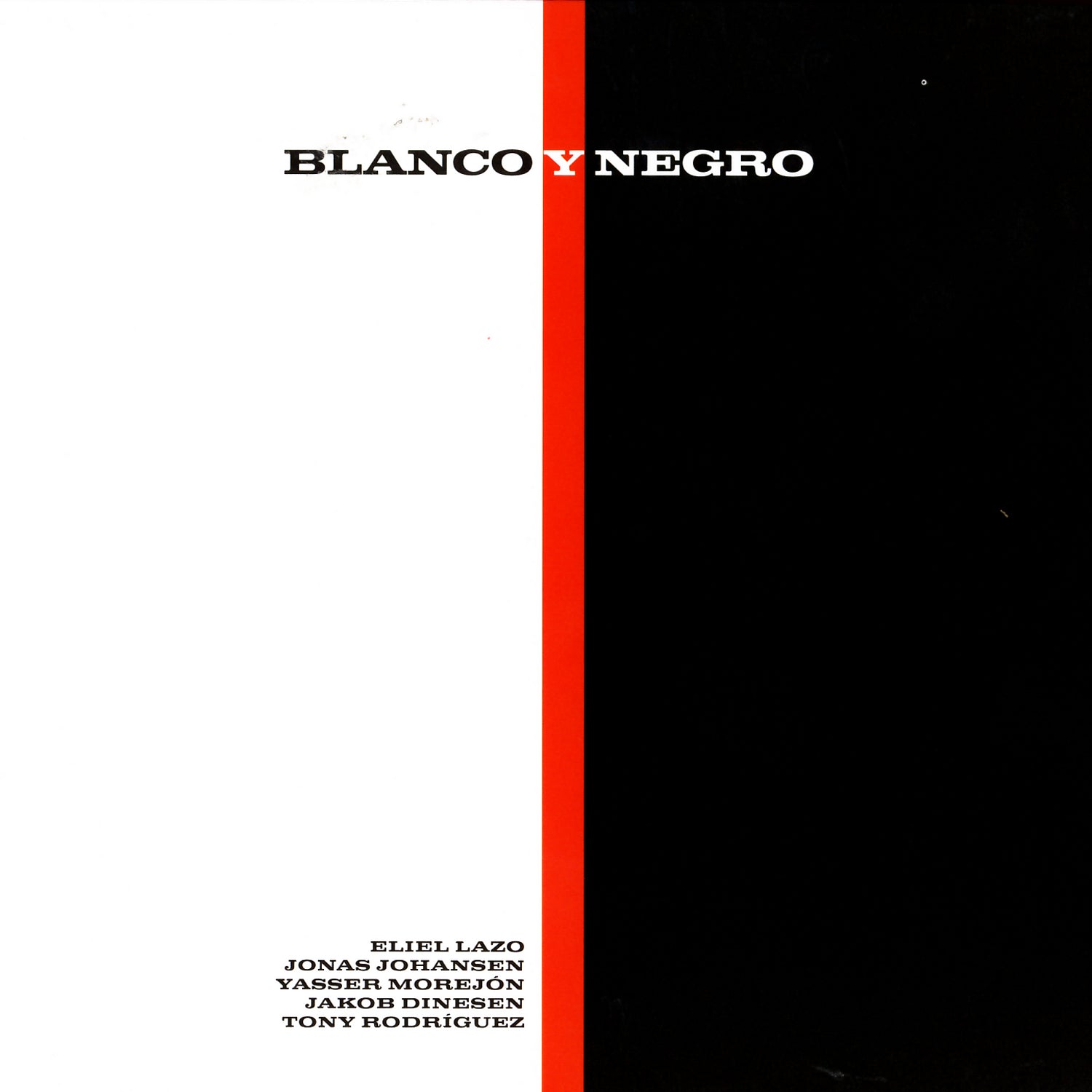 Jonas Johansen - Blanco Y Negro (CD)