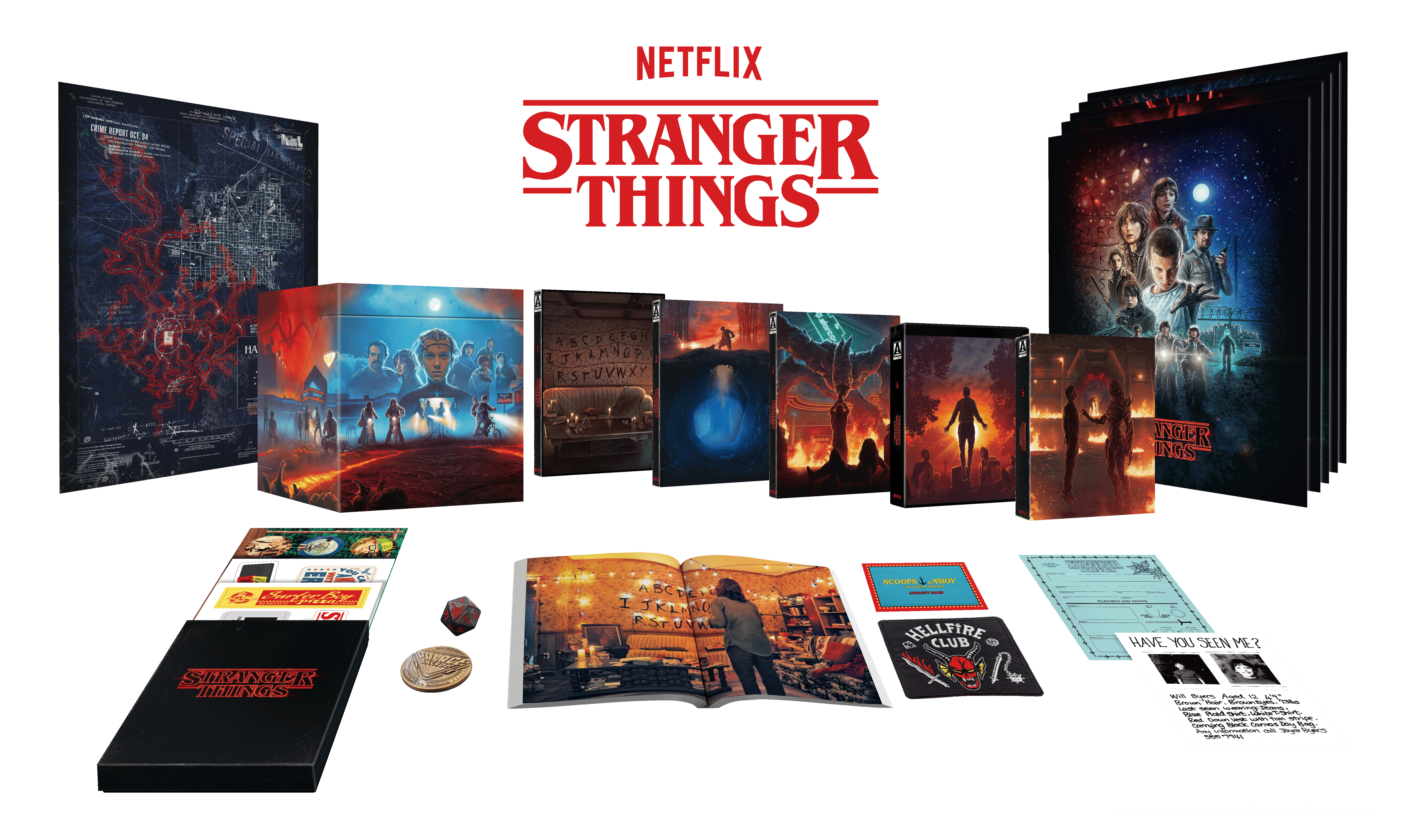 Stranger Things: The Complete Series (Deluxe Edition) (Blu-ray) PREORDER