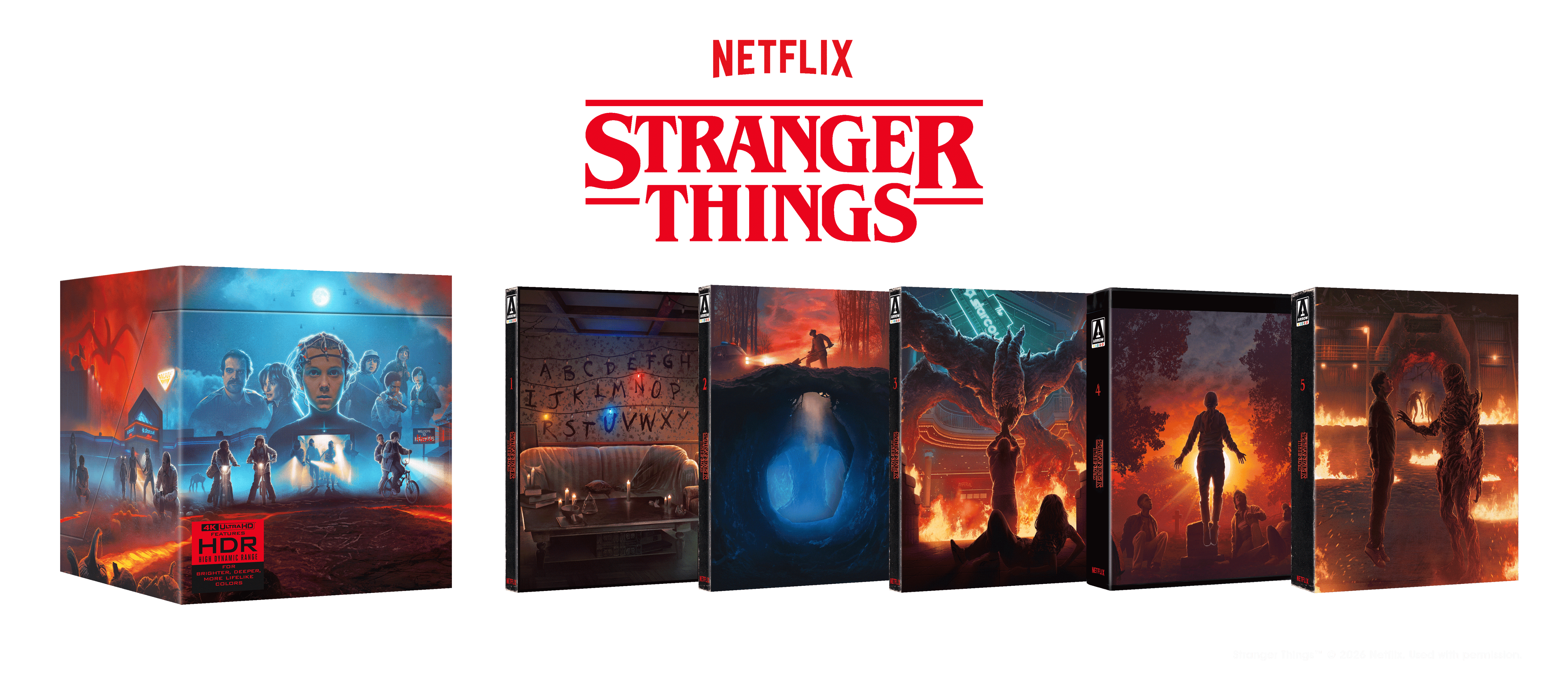 Stranger Things: The Complete Series (Deluxe Edition) (4K Ultra HD) PREORDER