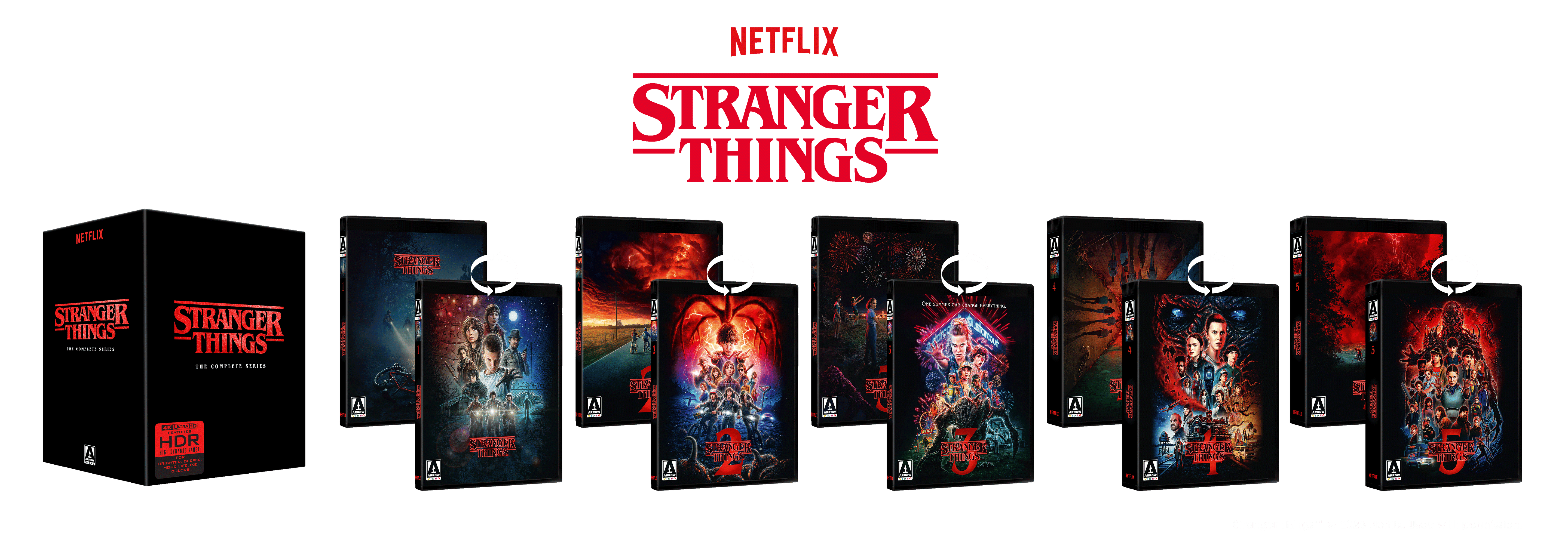 Stranger Things: The Complete Series (4K Ultra HD) PREORDER