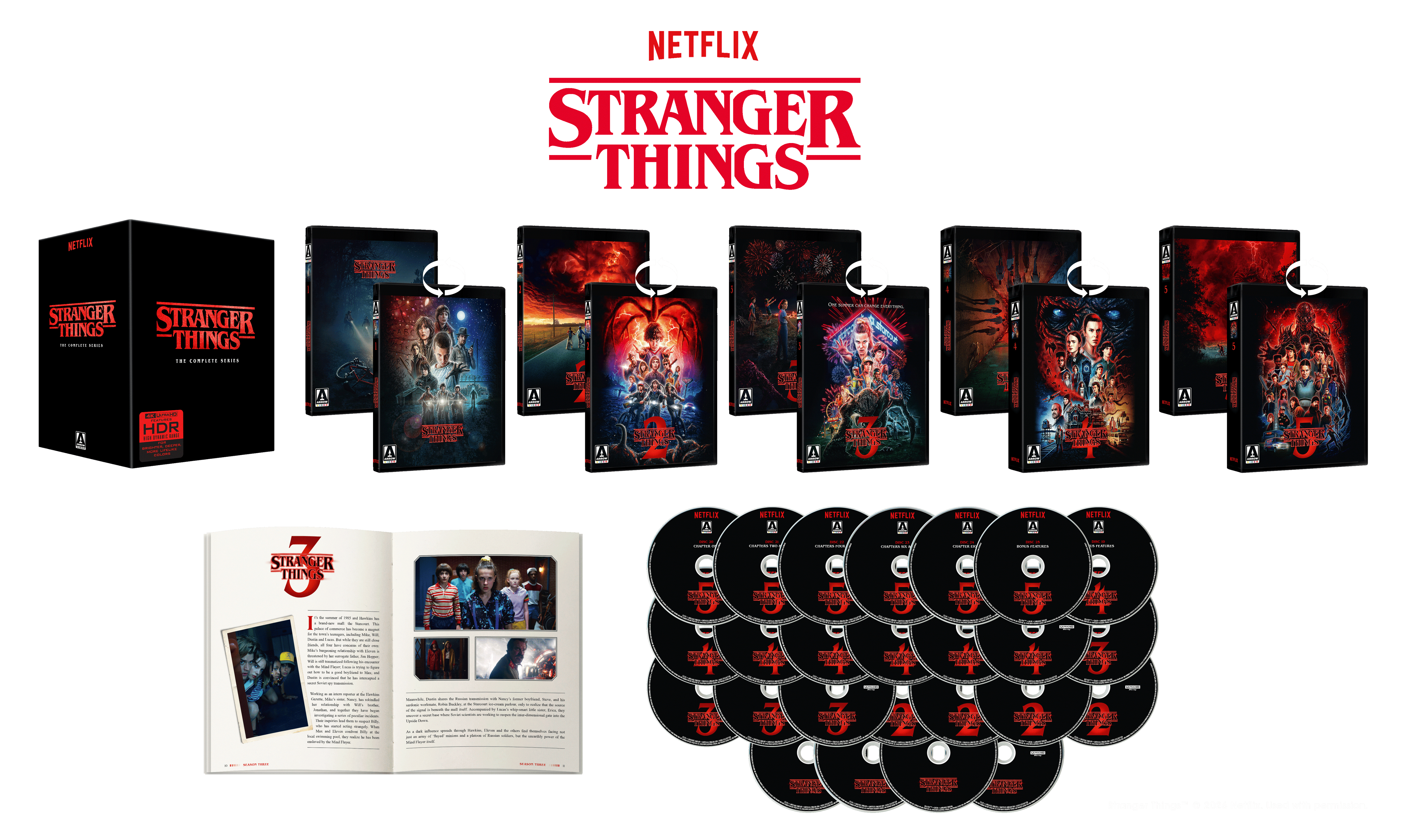 Stranger Things: The Complete Series (4K Ultra HD) PREORDER