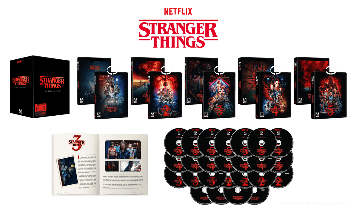 Stranger Things - Complete Series (4K Ultra HD) (DAMAGED)