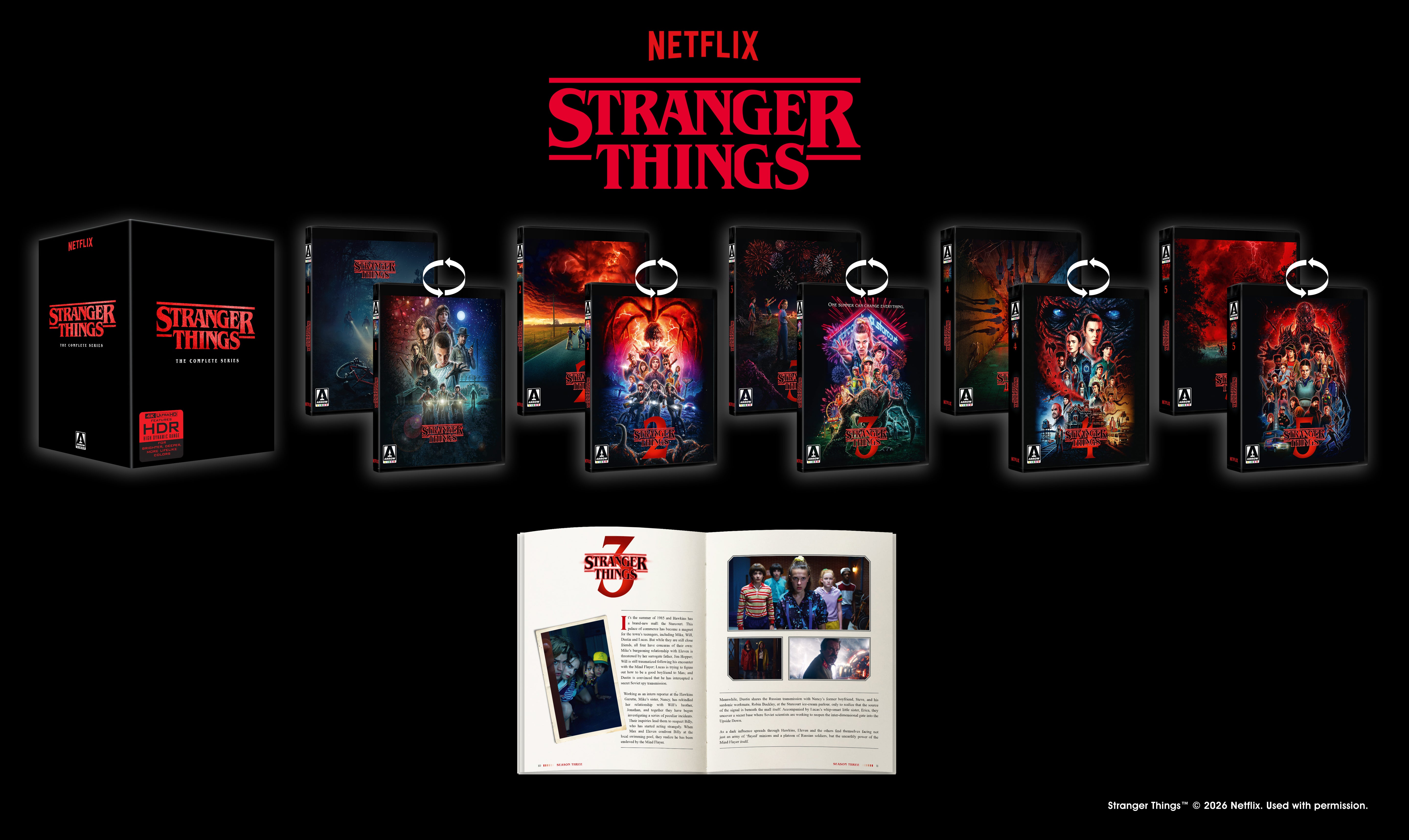 Stranger Things: The Complete Series (4K Ultra HD) PREORDER