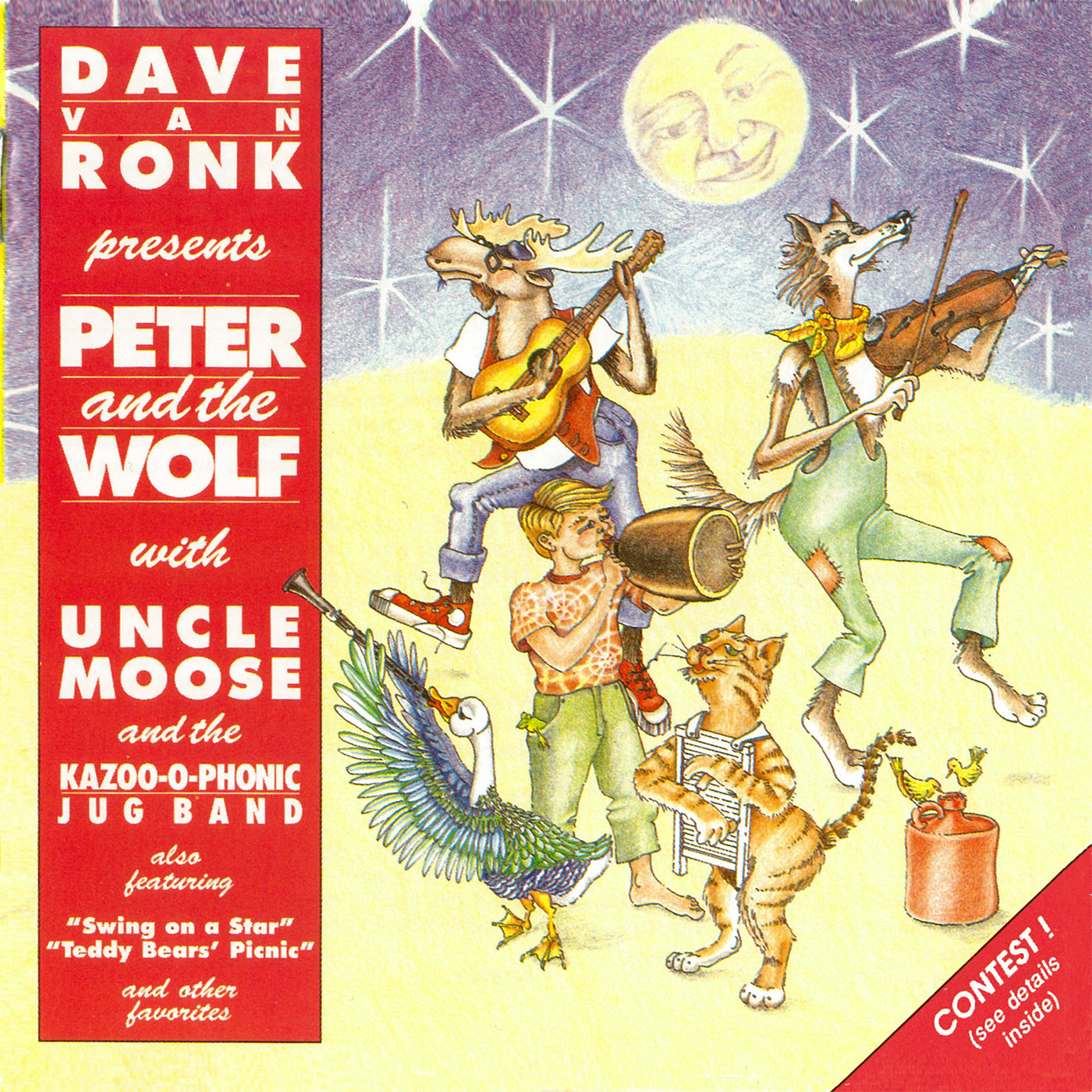 Dave Van Ronk & Uncle Moose And The Kazoo-o-phonic Jug Band - Presents Peter And The Wolf (CD)