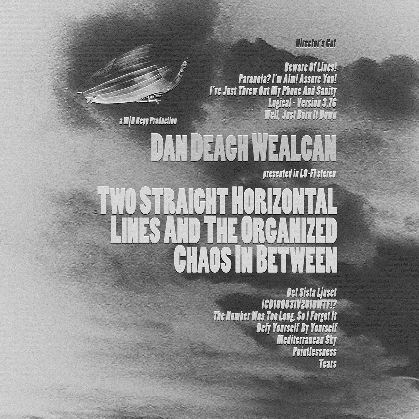 DAN DEAGH WEALCAN - Two Straight Horizontal Lines And The Organized Chaos In Between (CD)