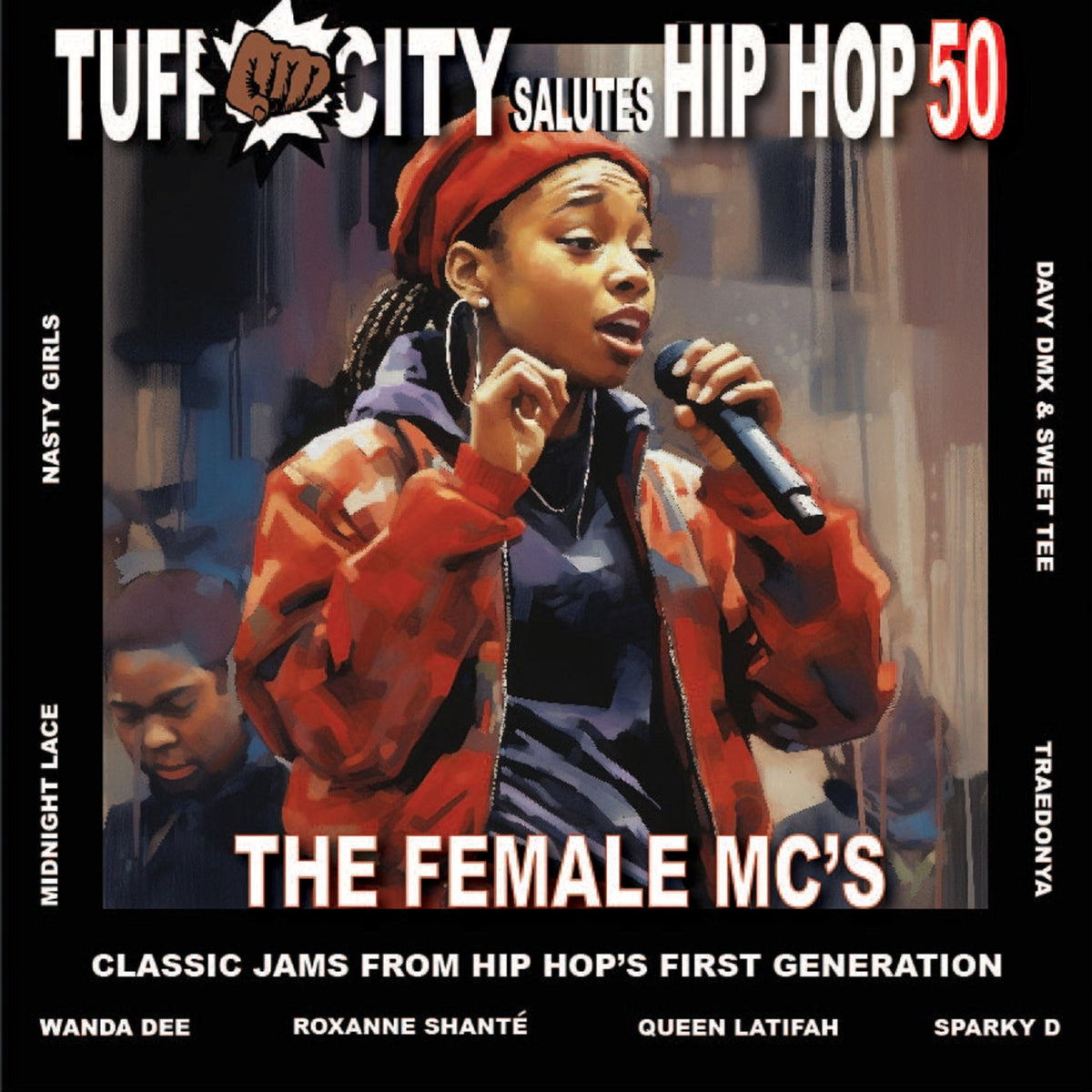 Tuff City Salutes Hip Hop 50: The Female MC's (Red Vinyl) (LP)