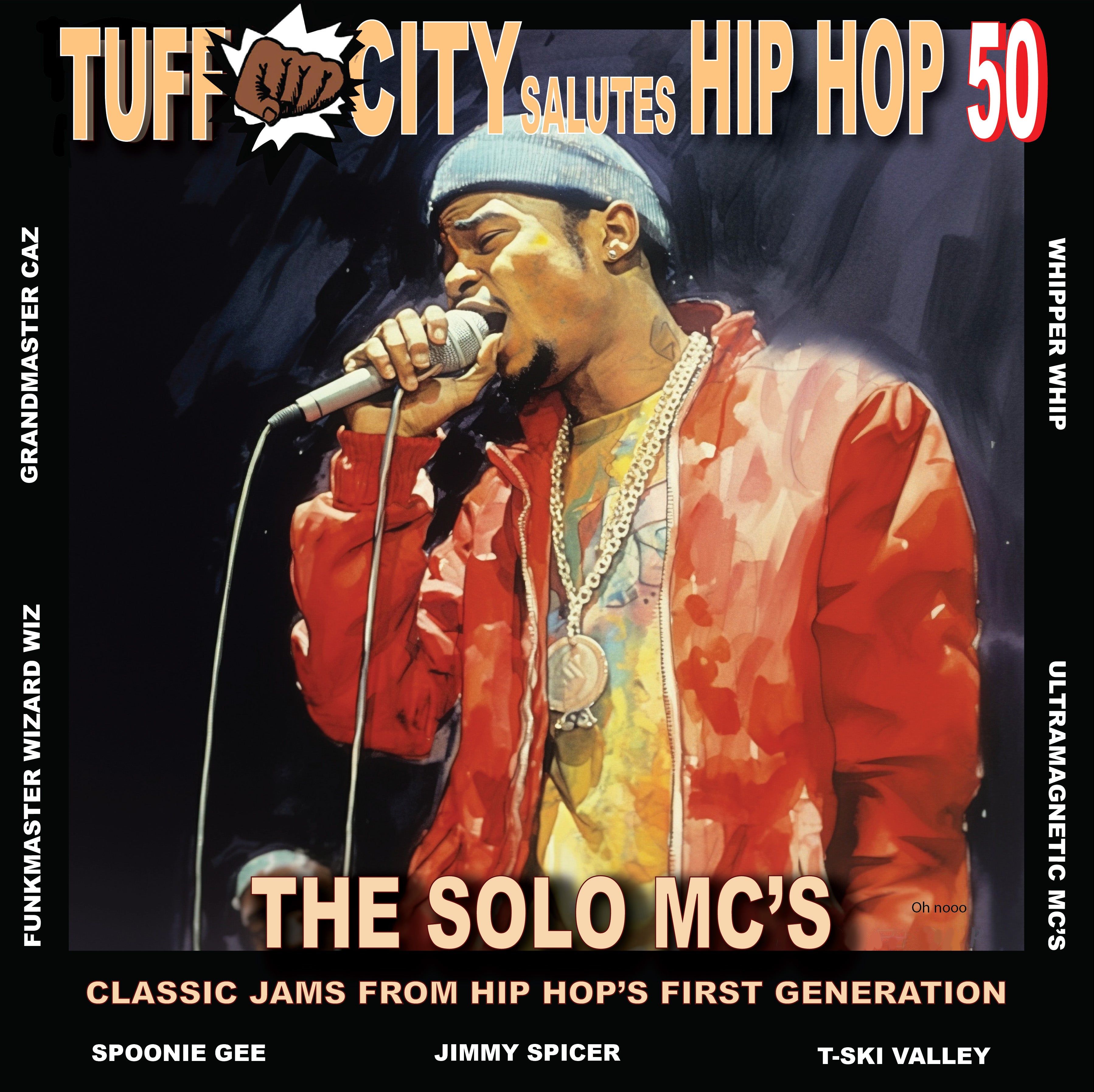Tuff City Salutes Hip Hop 50: the Solo MC's (Yellow Vinyl) (LP)