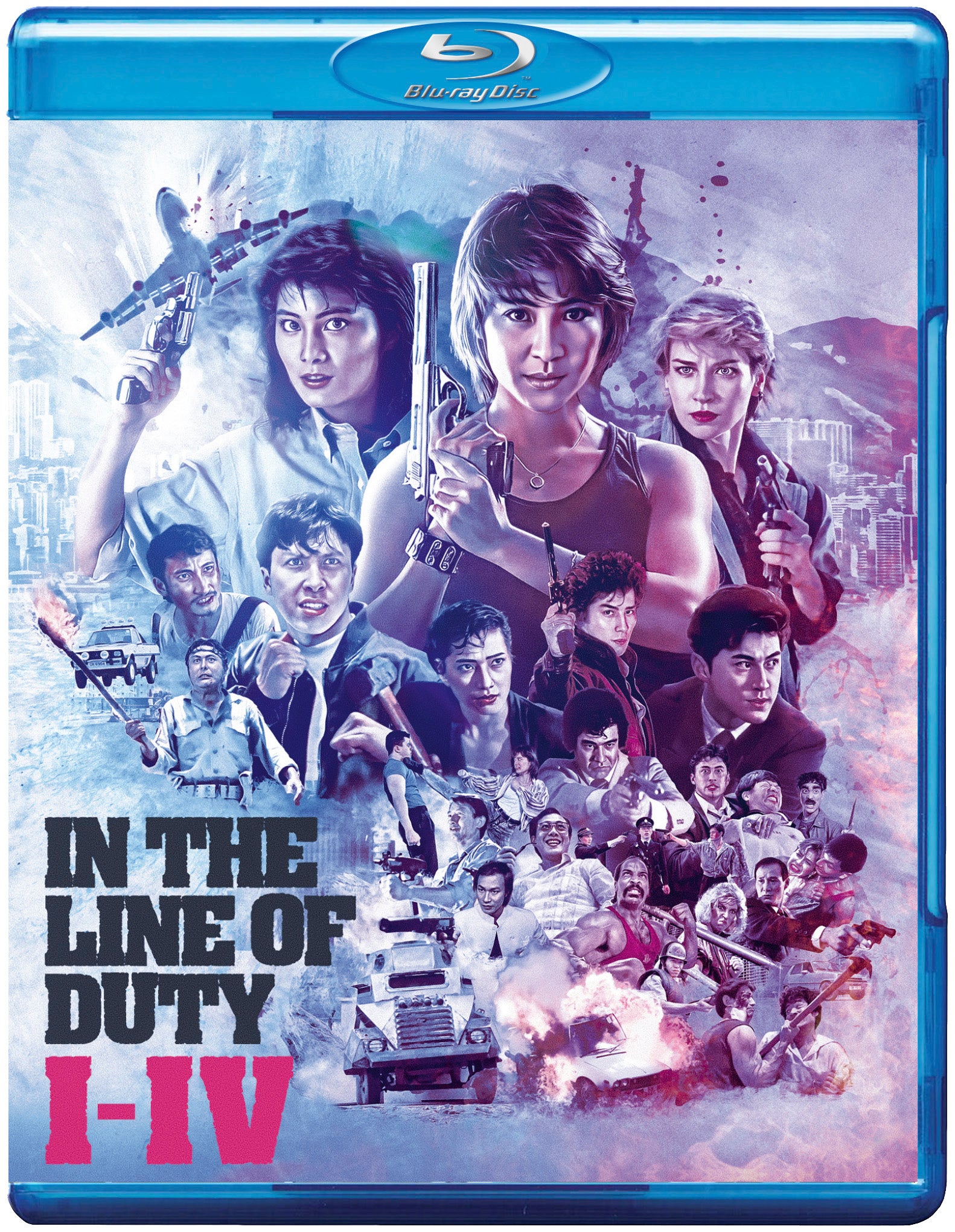 In The Line Of Duty I-IV (Blu-ray)