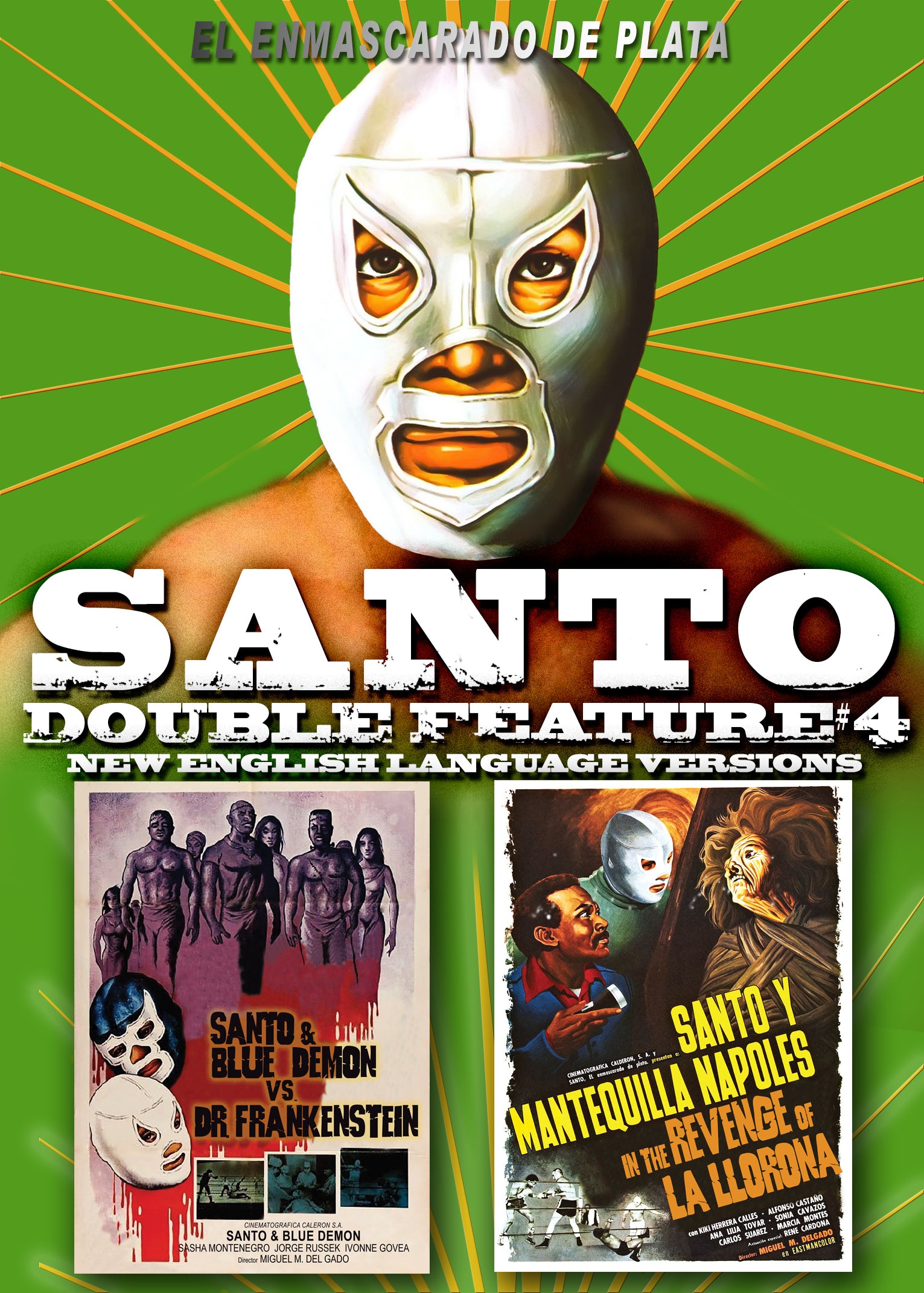 Santo Double Feature #4: Santo & Blue Demon Vs. Dr. Frankenstein