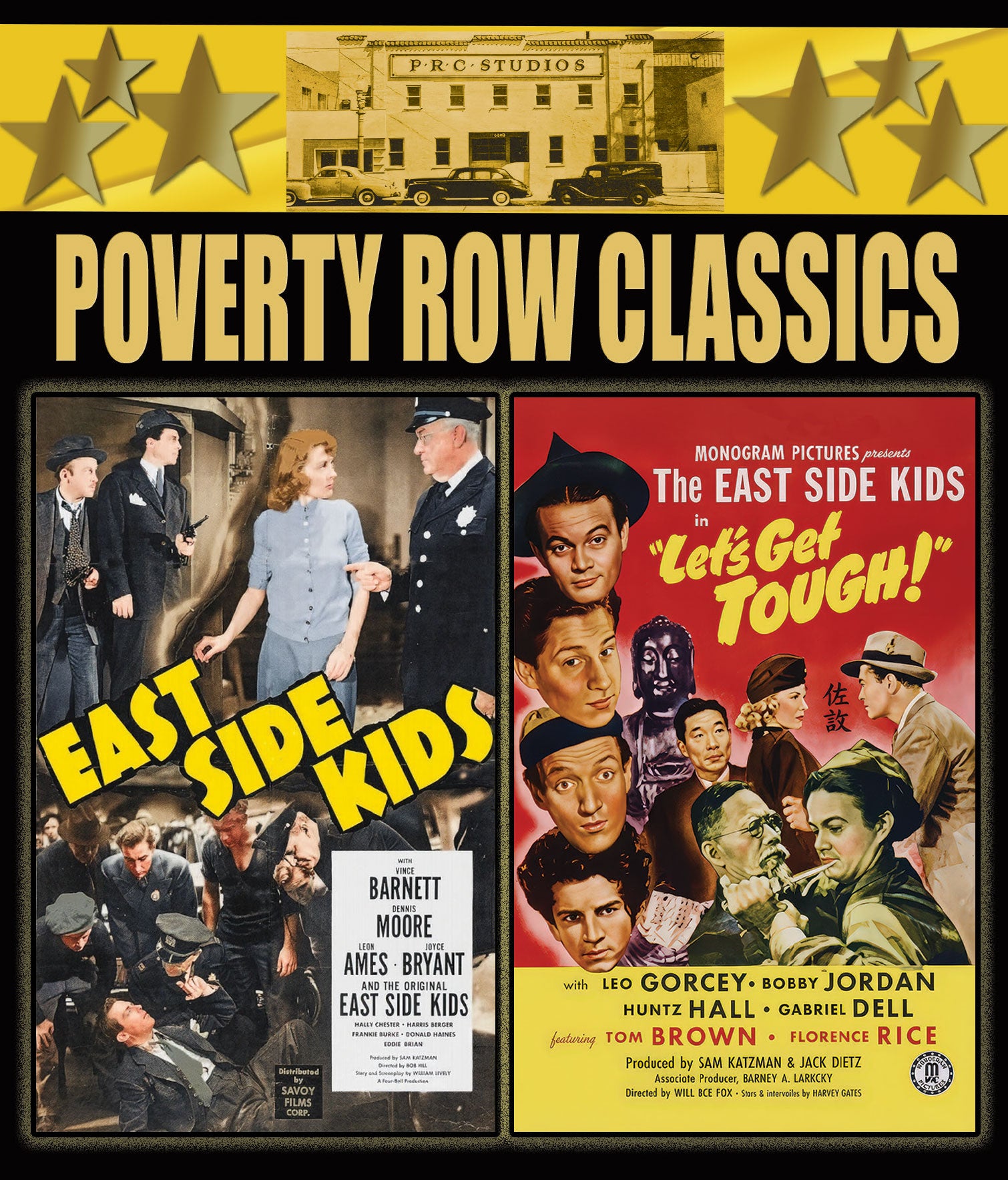 Poverty Row Classics Double Feature Vol. 2: East Side Kids (1940) & Let's Get Tough (1940) (Blu-Ray/DVD)