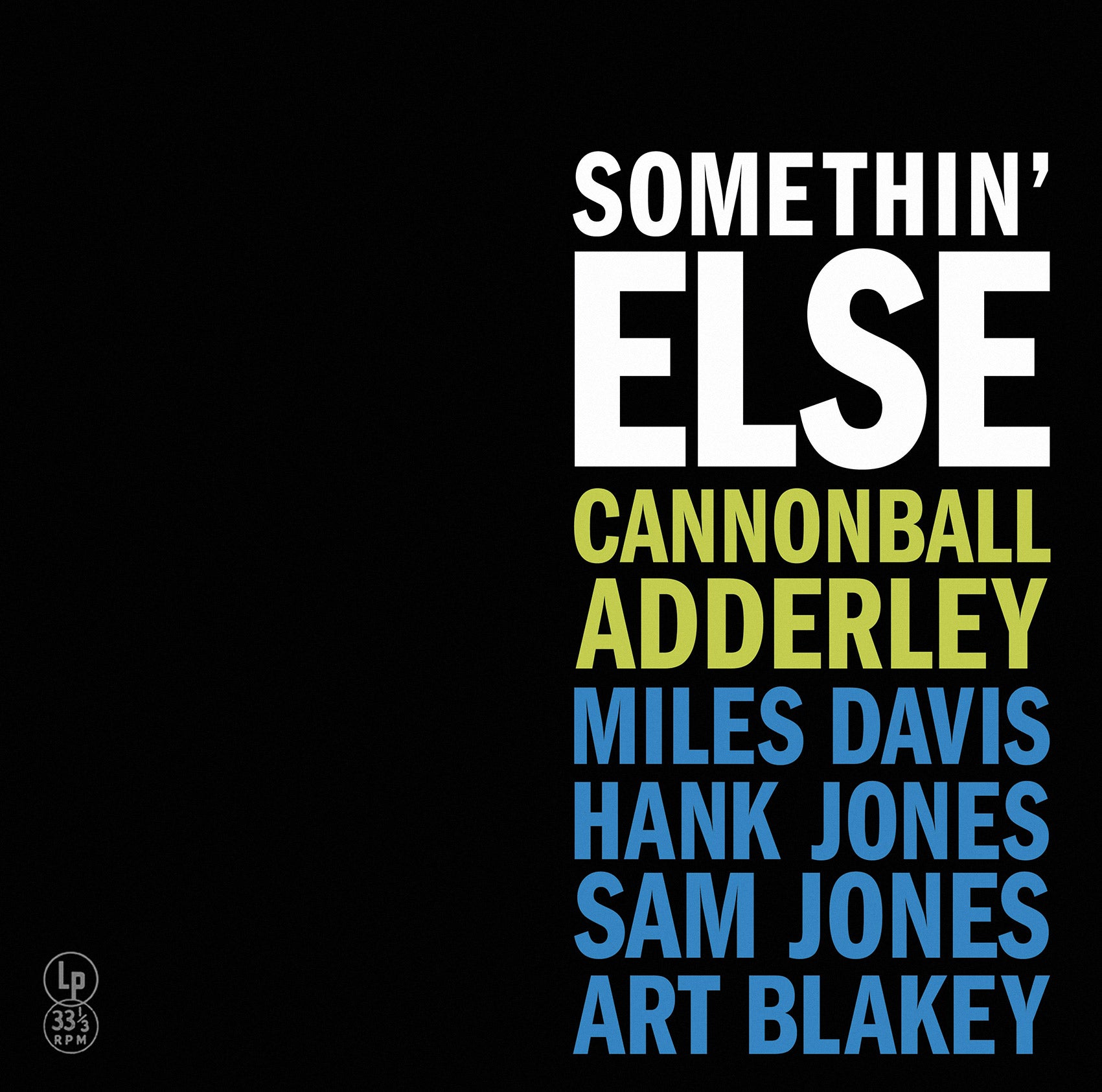 Cannonball Adderley - Somethin' Else (LP)
