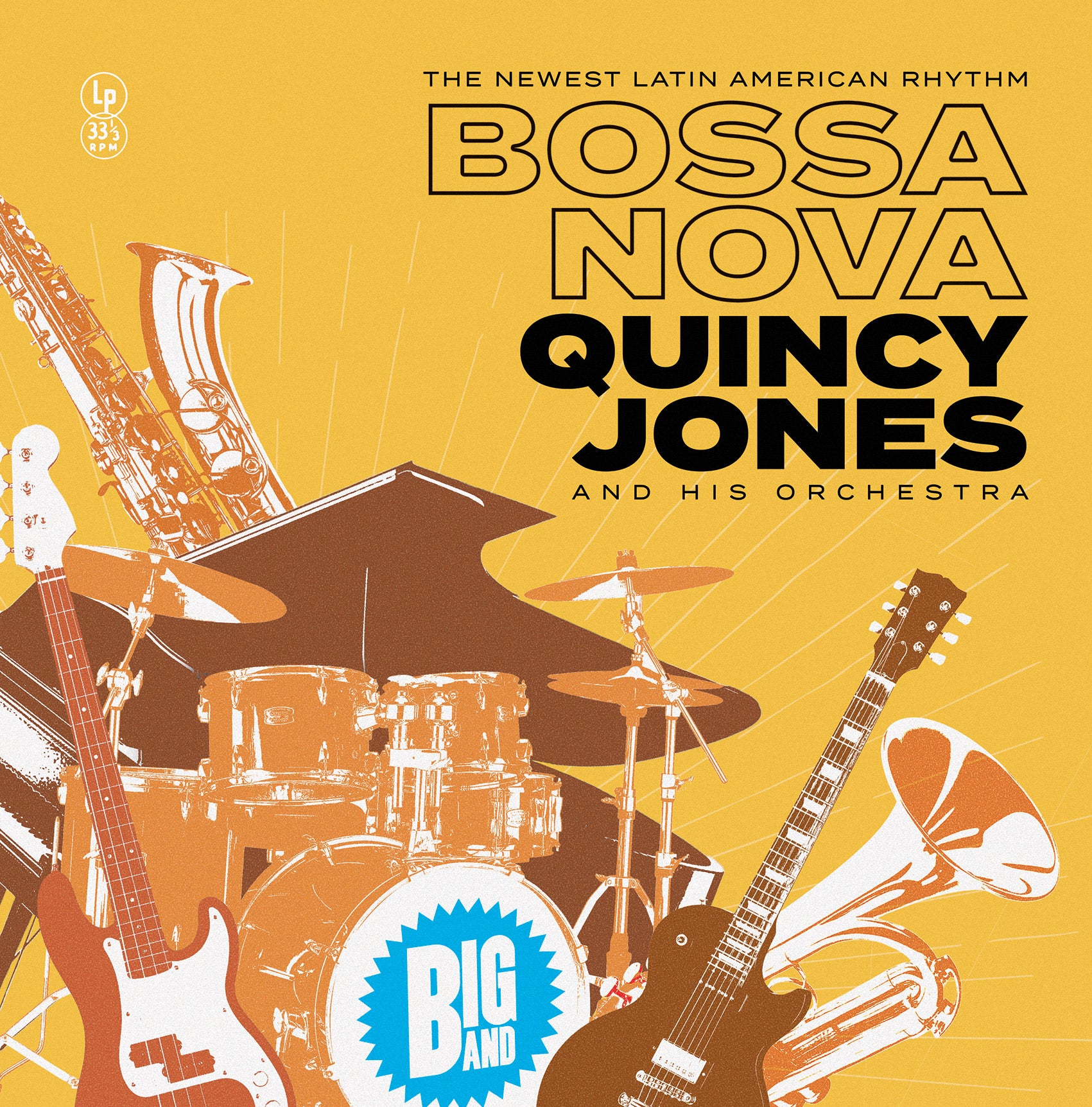 Quincy Jones - Big Band Bossa Nova (LP)