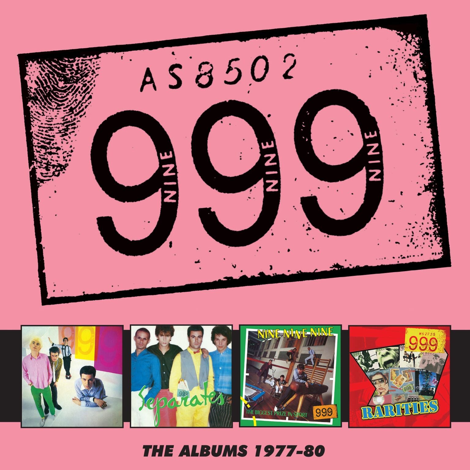 999 - The Albums 1977-80: 4CD Boxset (CD)