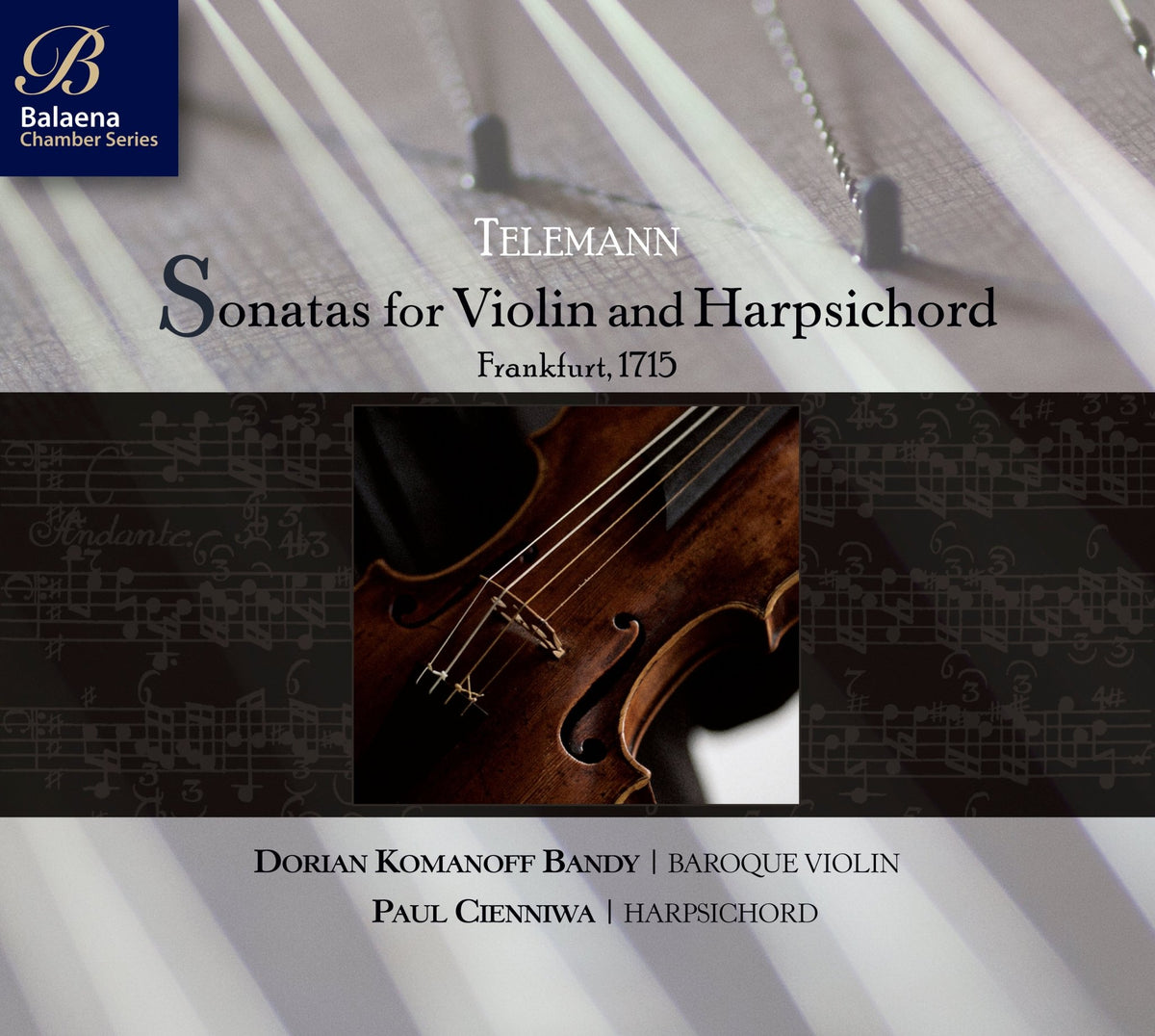 Paul Cienniwa & Dorian Komanoff Bandy - Telemann Sonatas For Violin & Harpsichord (CD)
