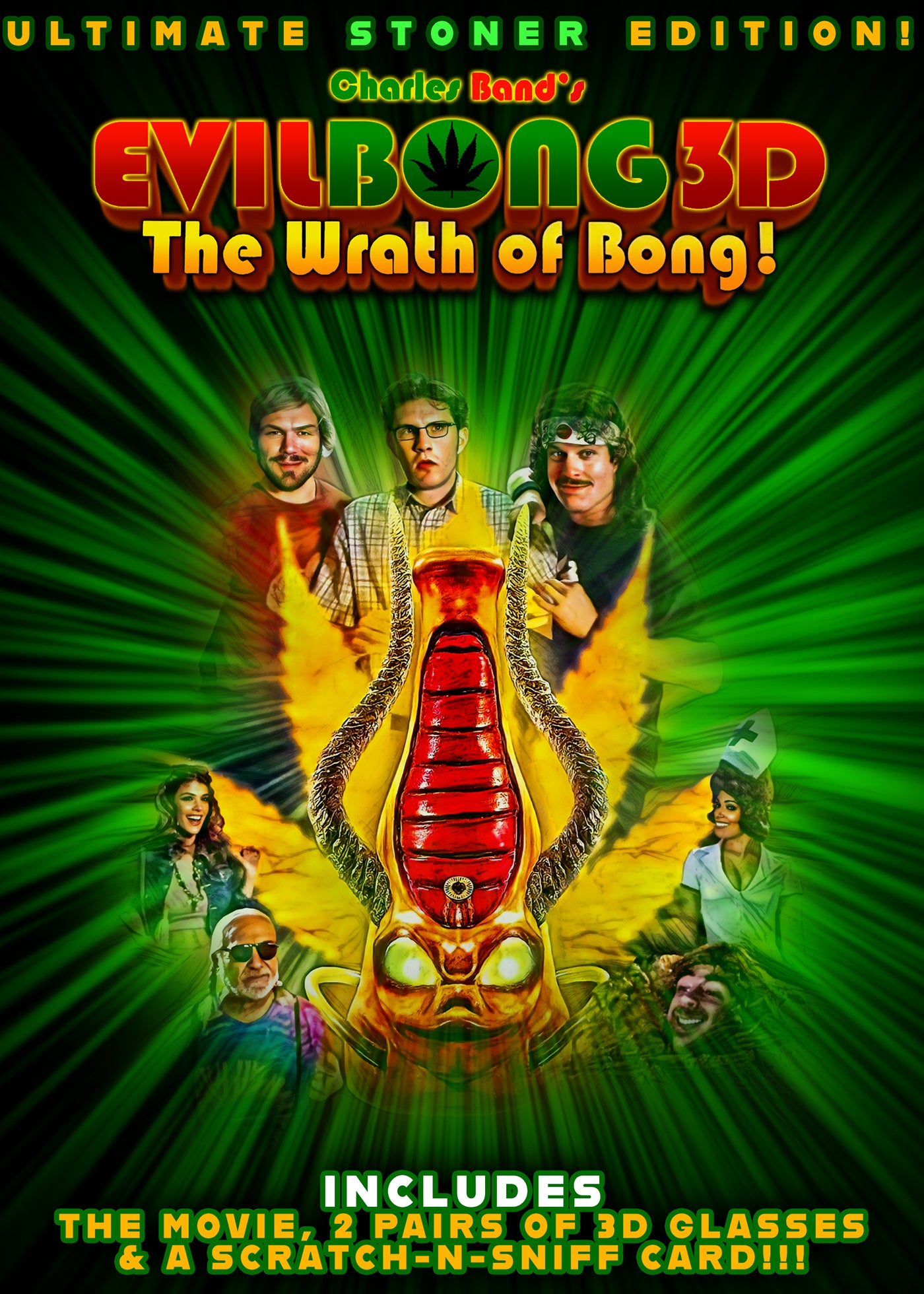 Evil Bong 3D: The Wrath Of Bong! (Blu-ray)