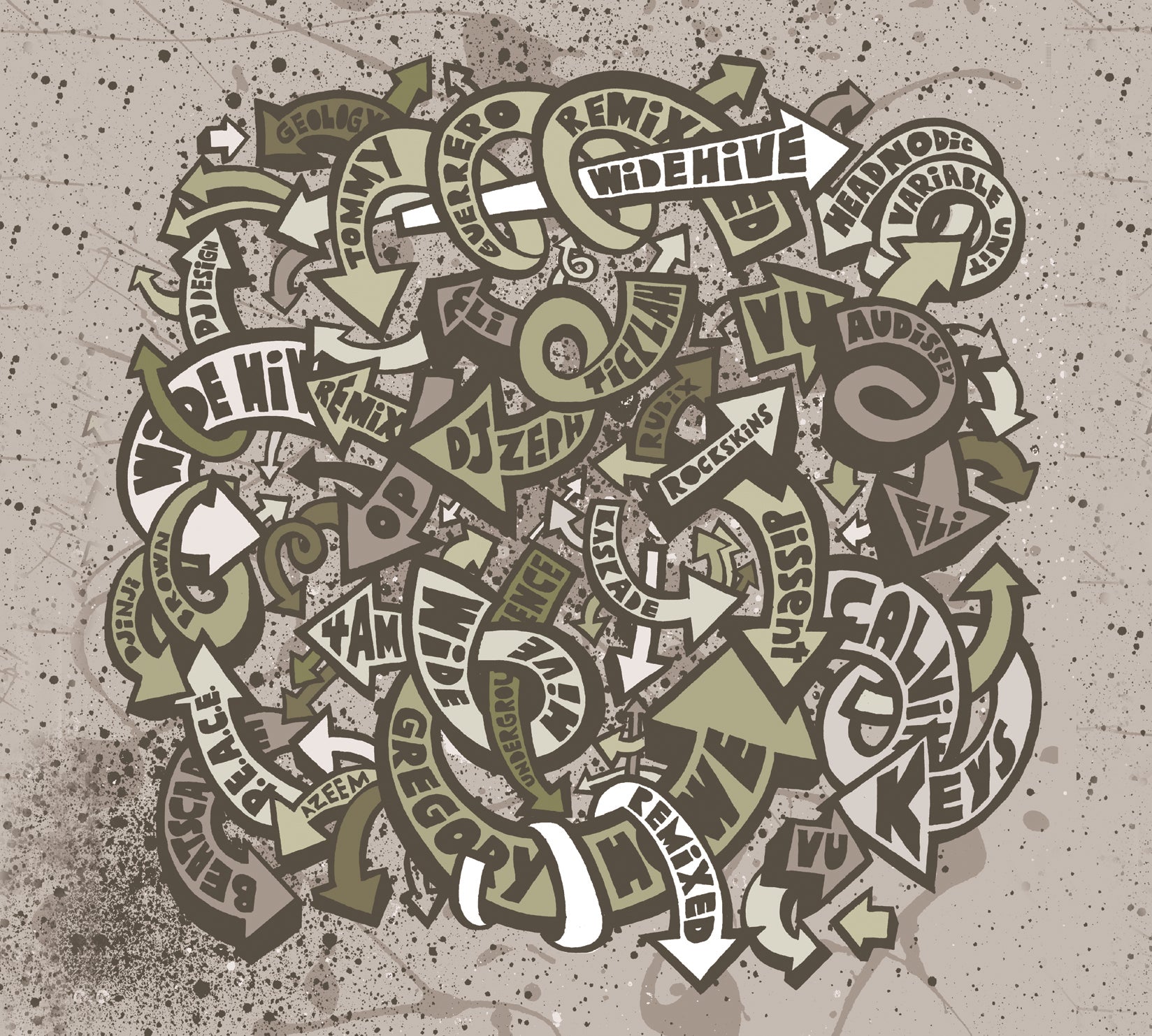 Wide Hive Remixed (CD)