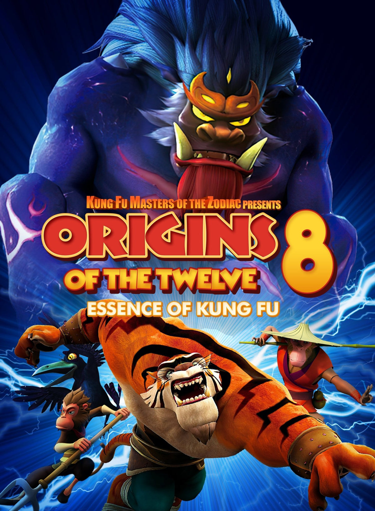 Kung Fu Masters Of The Zodiac Origins Of The Twelve 8: Essence Of Kung Fu (DVD)