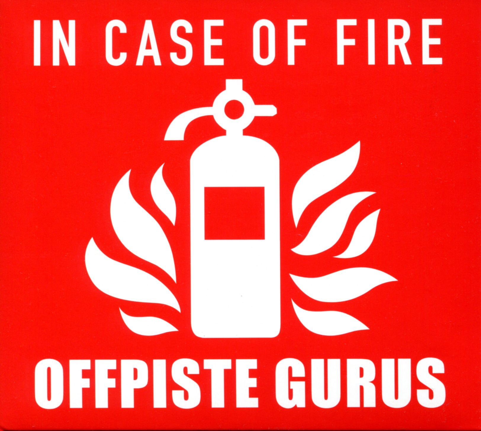 Offpiste Gurus - In Case of Fire (CD)