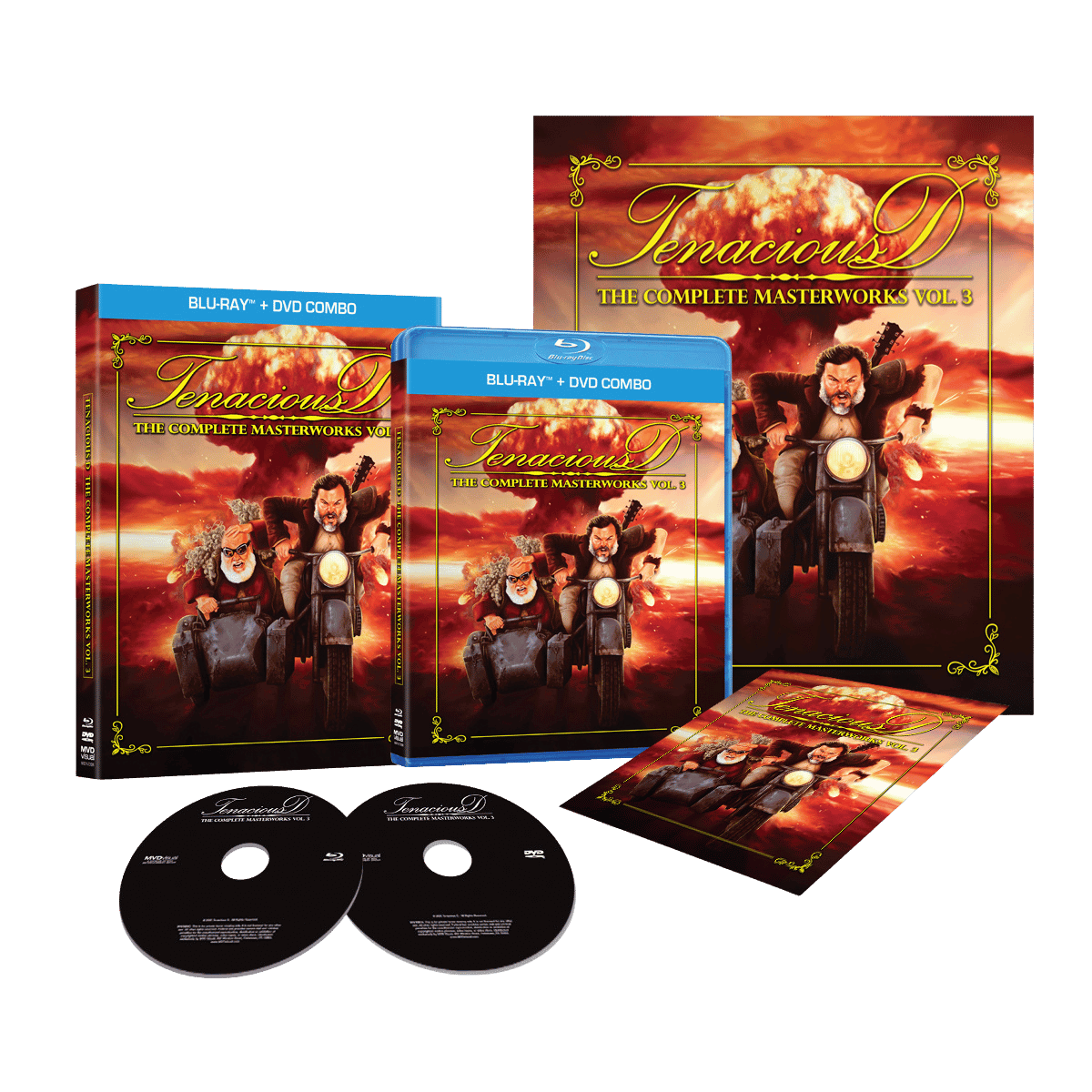 Tenacious D - The Complete Masterworks Vol. 3 (Blu-ray + DVD Combo Pack)