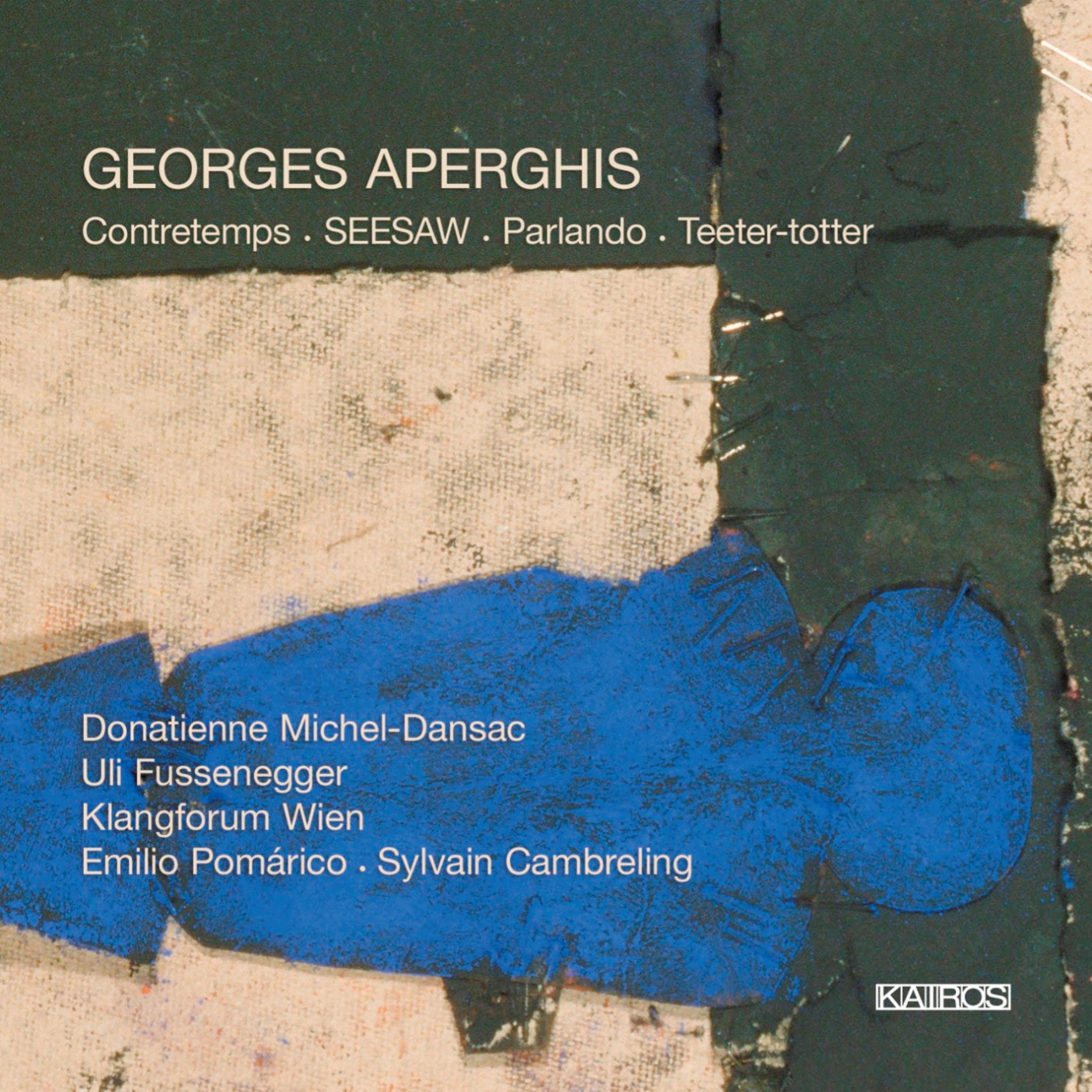 Georges Aperghis: Contretemps (CD)