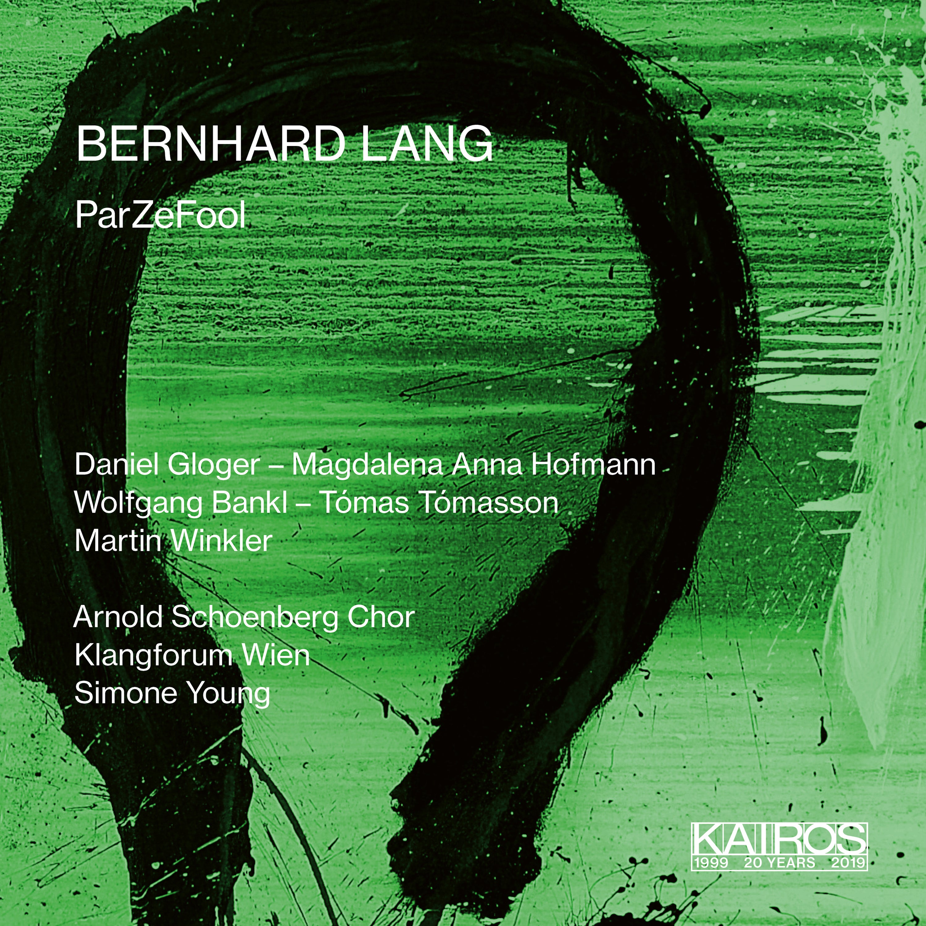 Bernhard Lang: Parzefool (CD)