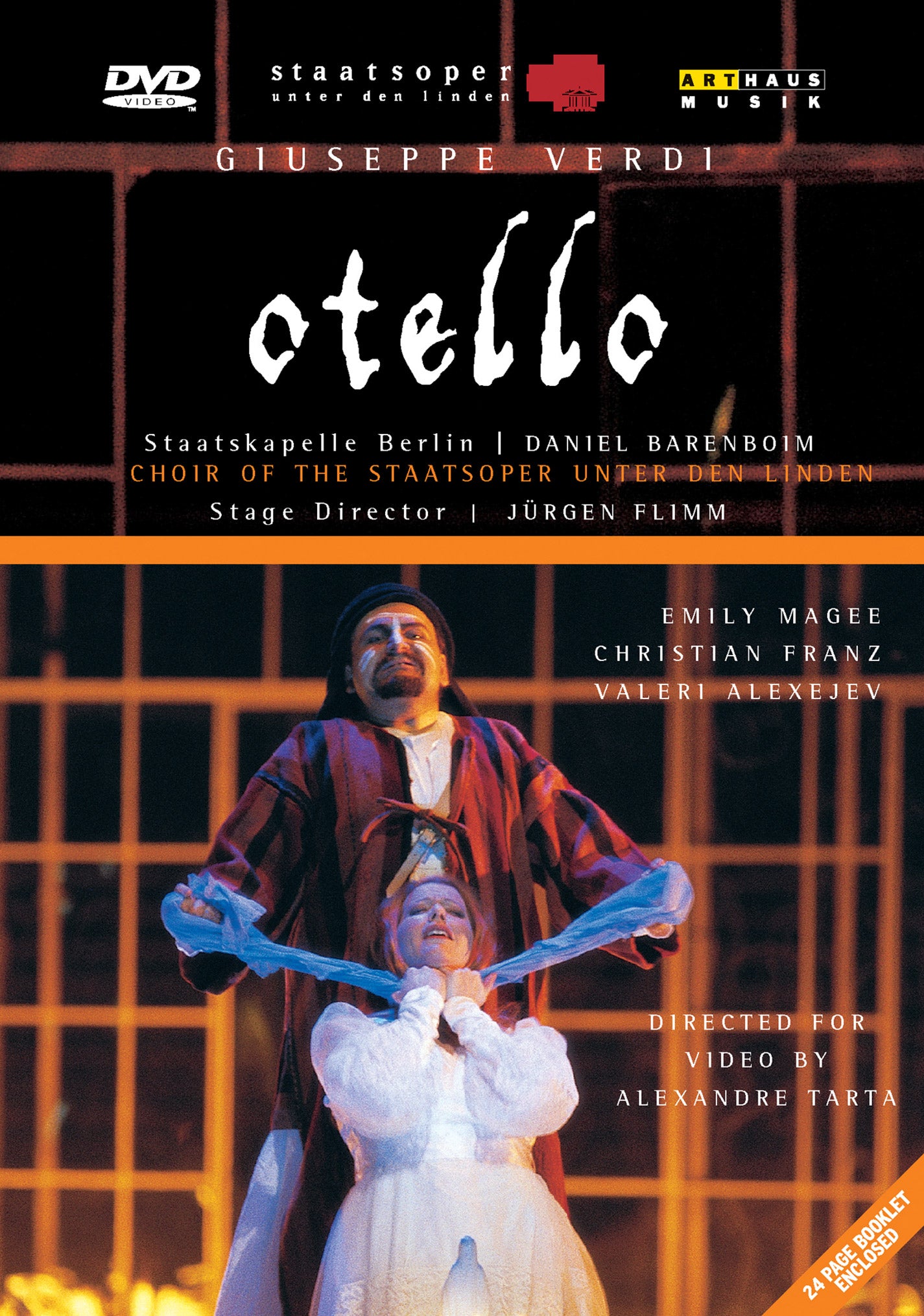 Jurgen Flim & Daniel Barenboim - Otello: Verdi (DVD)