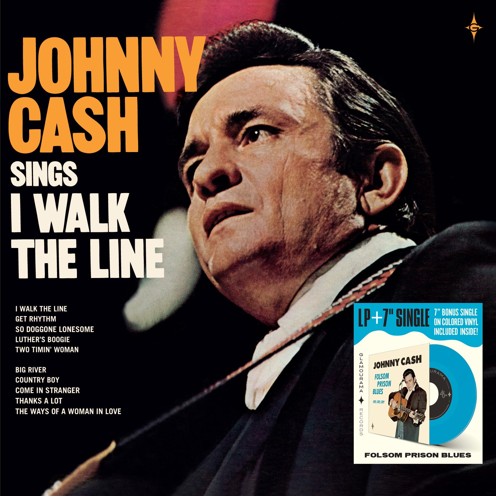 Johnny Cash - I Walk The Line + An Exclusive 7 Colored Single (LP)