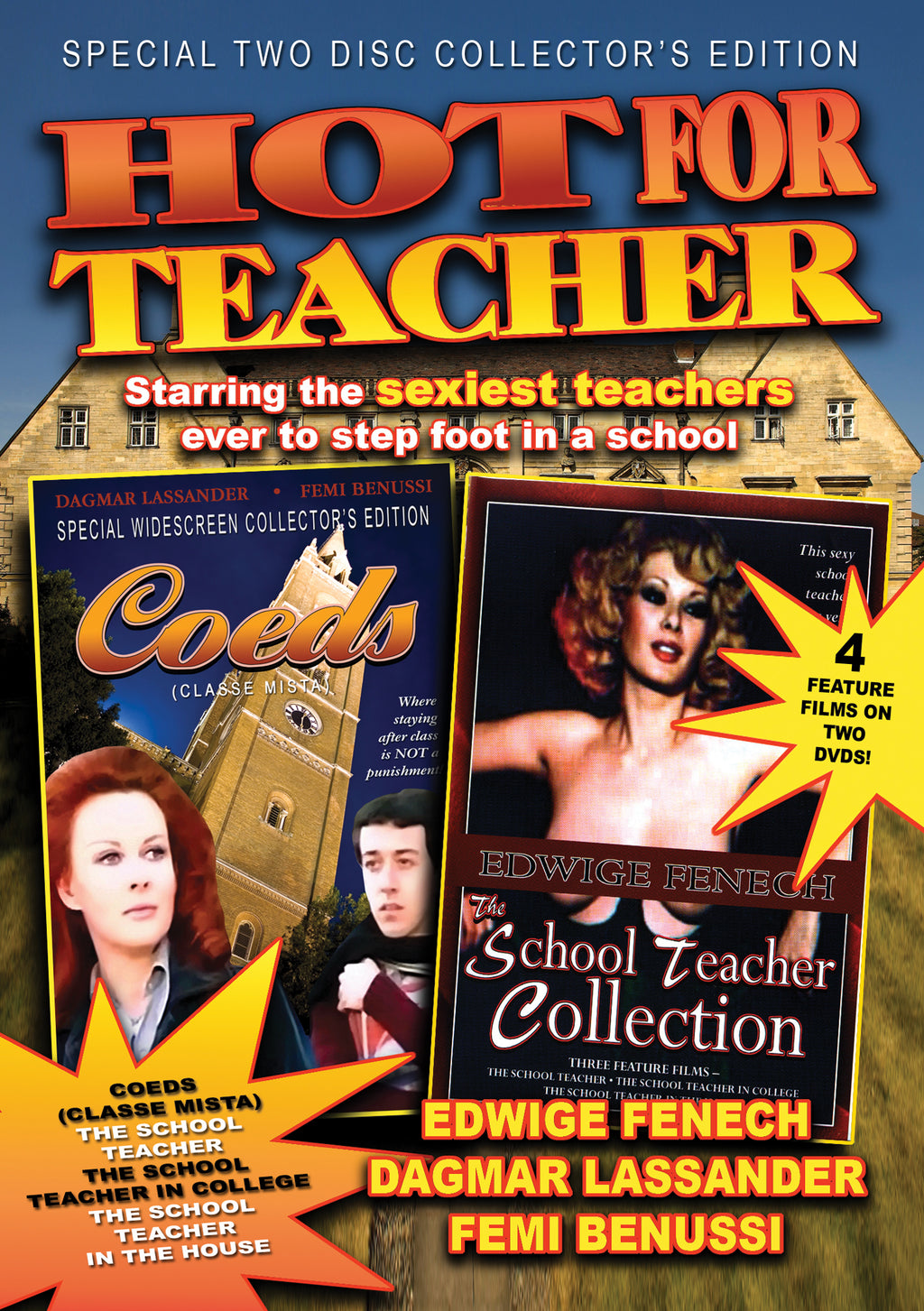 Hot For Teacher: Four Feature Films - Coeds (Classe Mista), The School