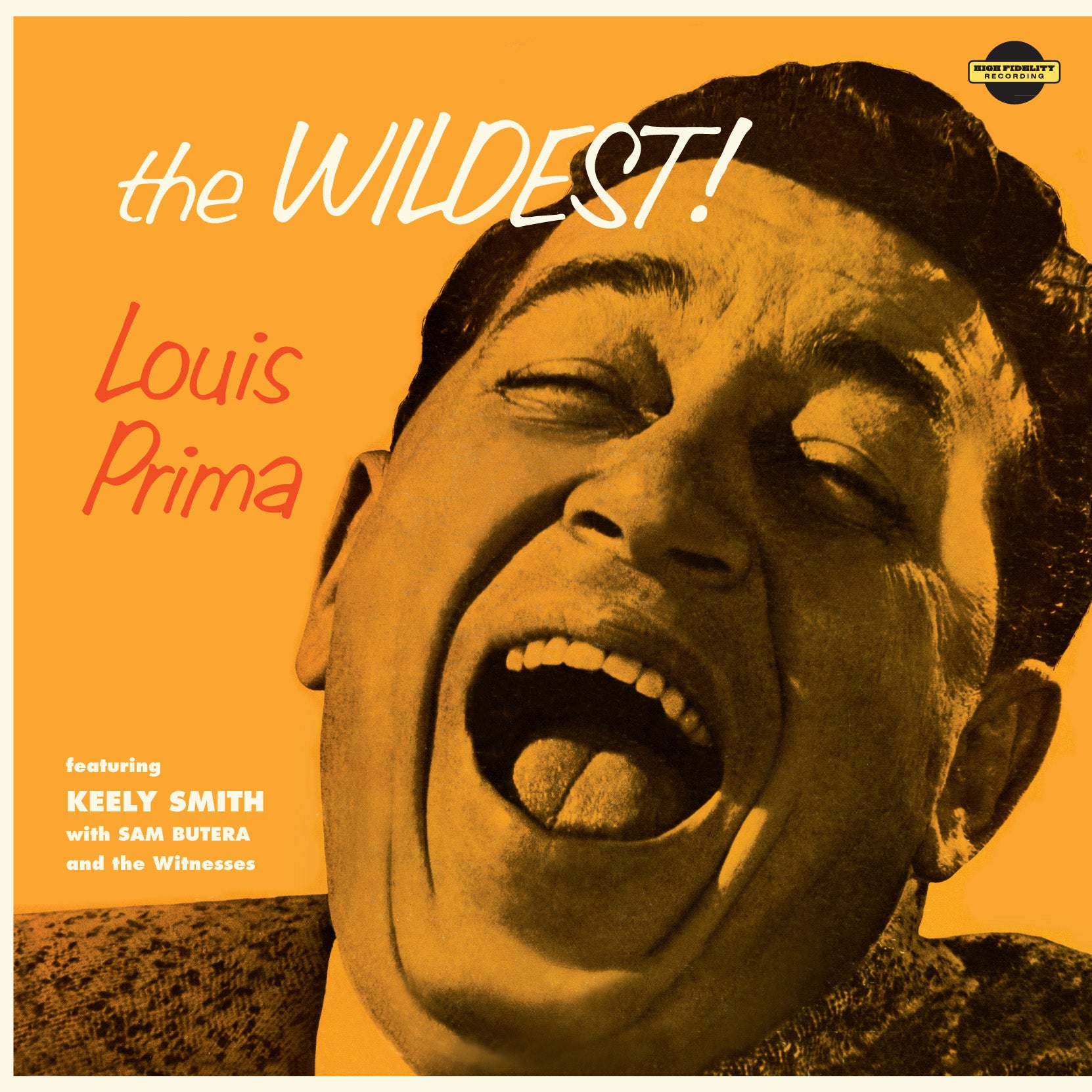 Louis Prima - The Widest + 7 Bonus Tracks! In Solid Red Virgin Vinyl (LP)