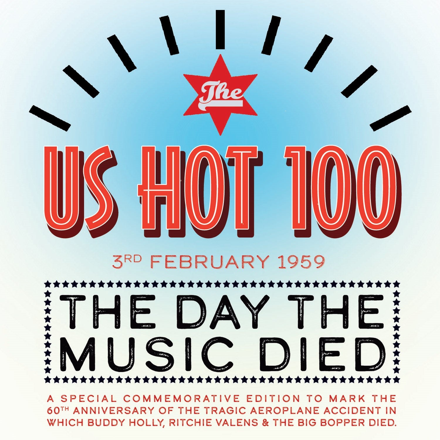 US Hot 100 3rd Feb. 1959: The Day The Music Died (CD)