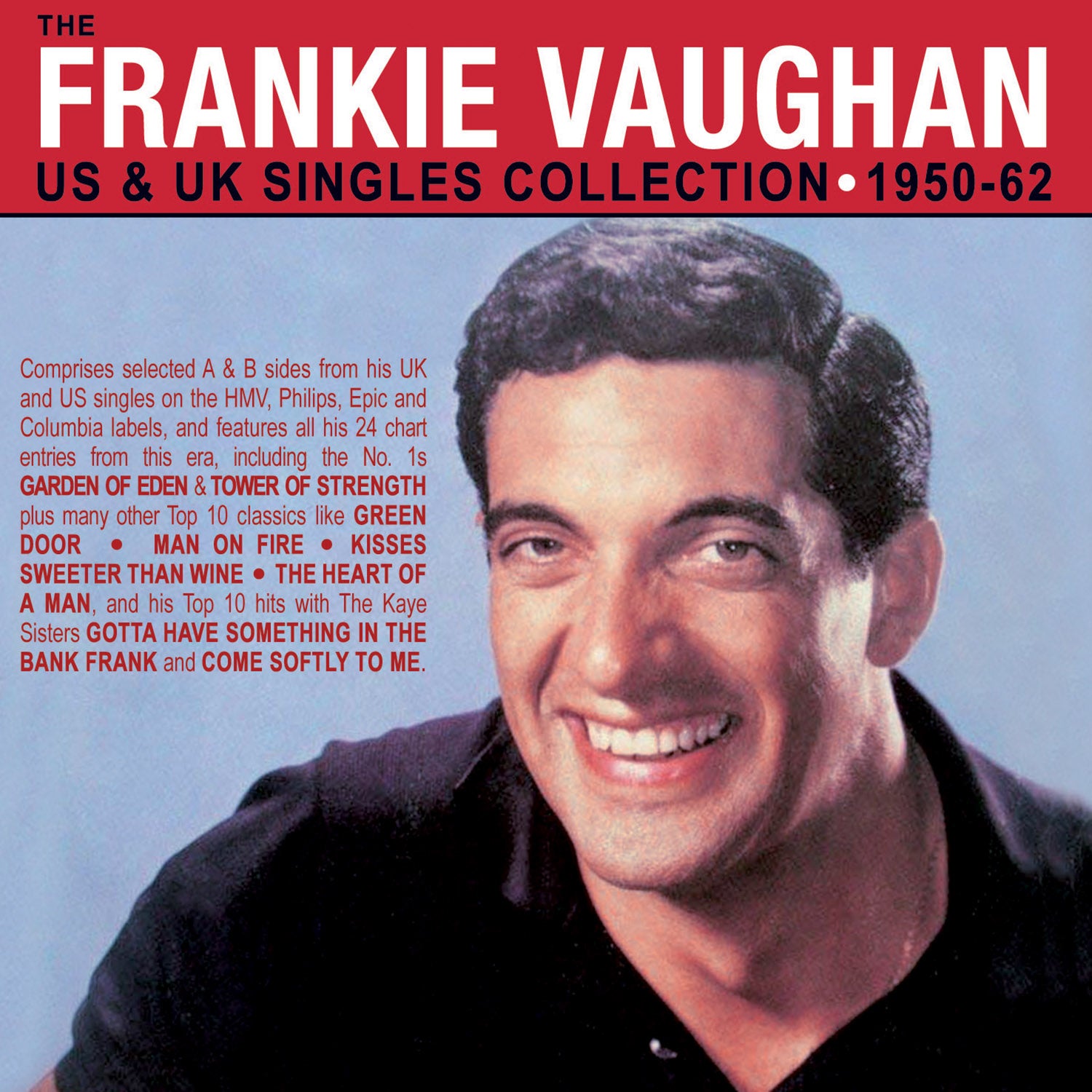 Frankie Vaughan - US & UK Singles Collection 1950-62 (CD)