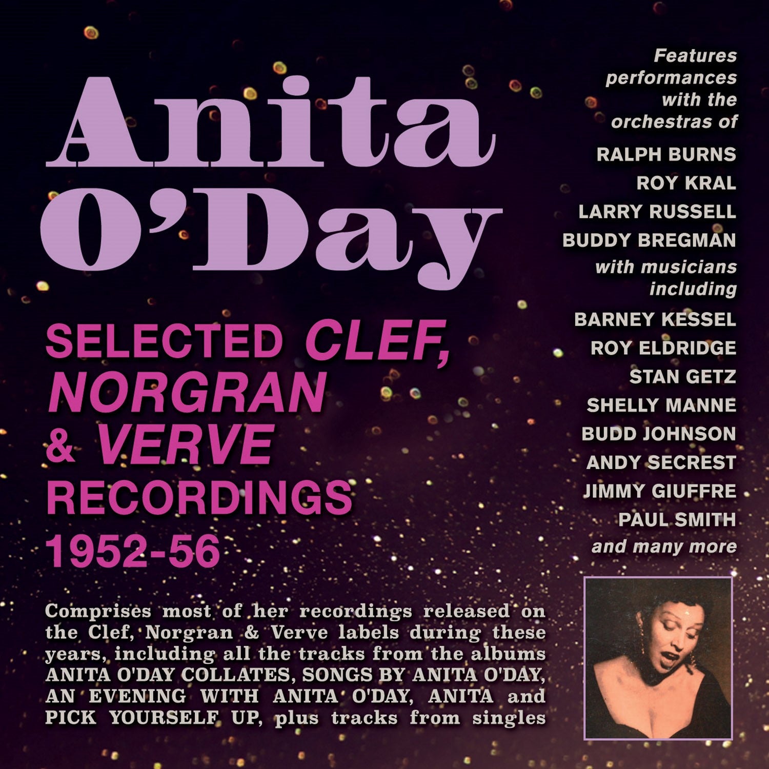 Anita O'Day - Selected Clef, Norgran & Verve Recordings 1952-56 (CD)