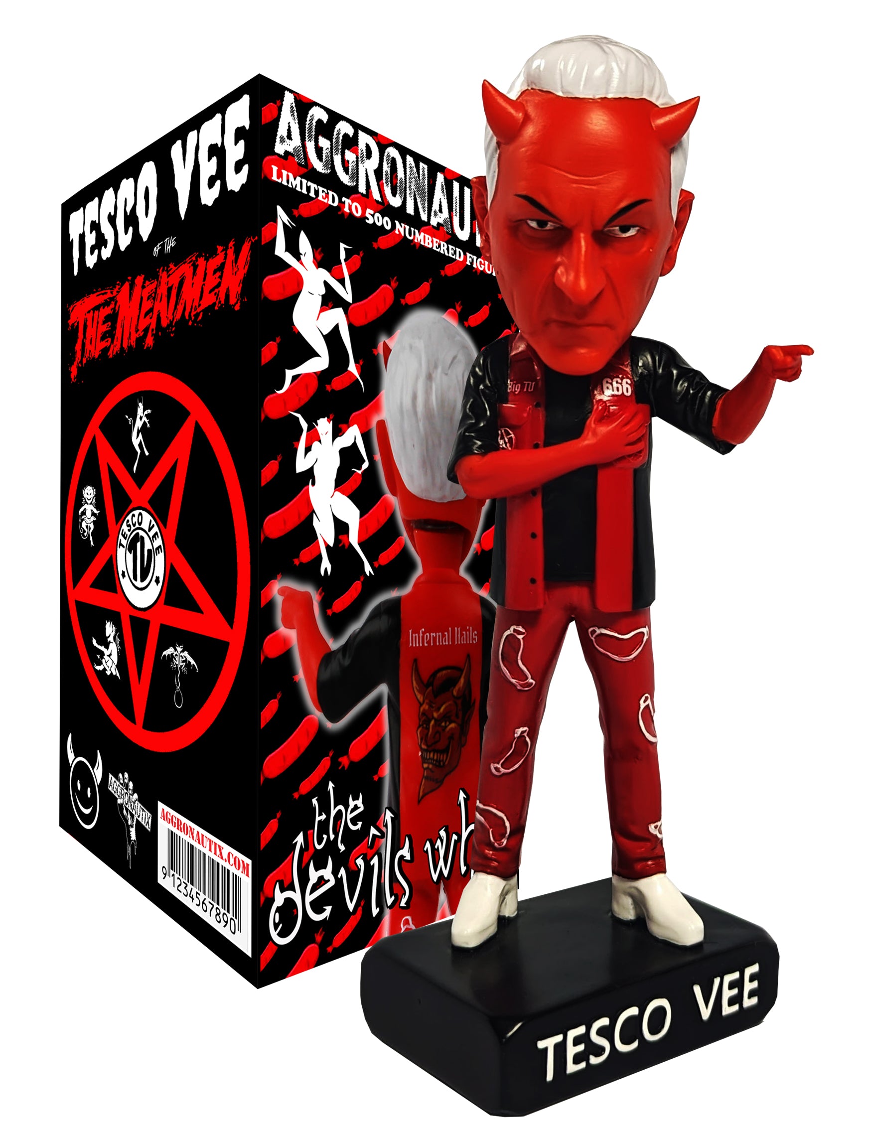 Meatmen - Tesco Vee Throbblehead 2.0: The Devil's Whip Edition (Merch)