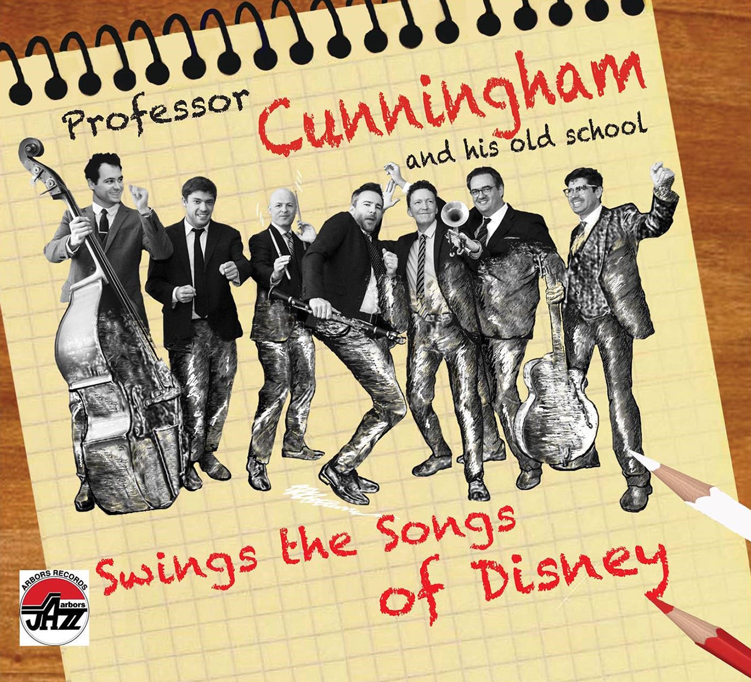 Professor Cunningham And His Old School - Swings The Songs Of Disney (CD)
