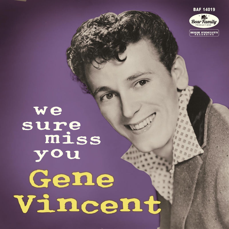 Gene Vincent - We Sure Miss You (10 INCH)