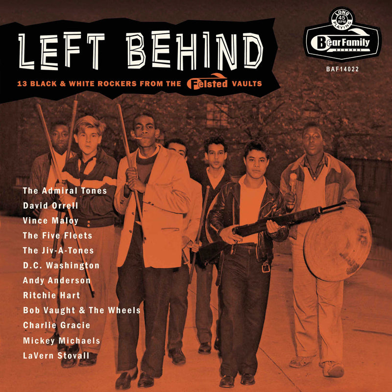 Left Behind: 13 Black & White Rockers From The Felsted Vaults (10 INCH)