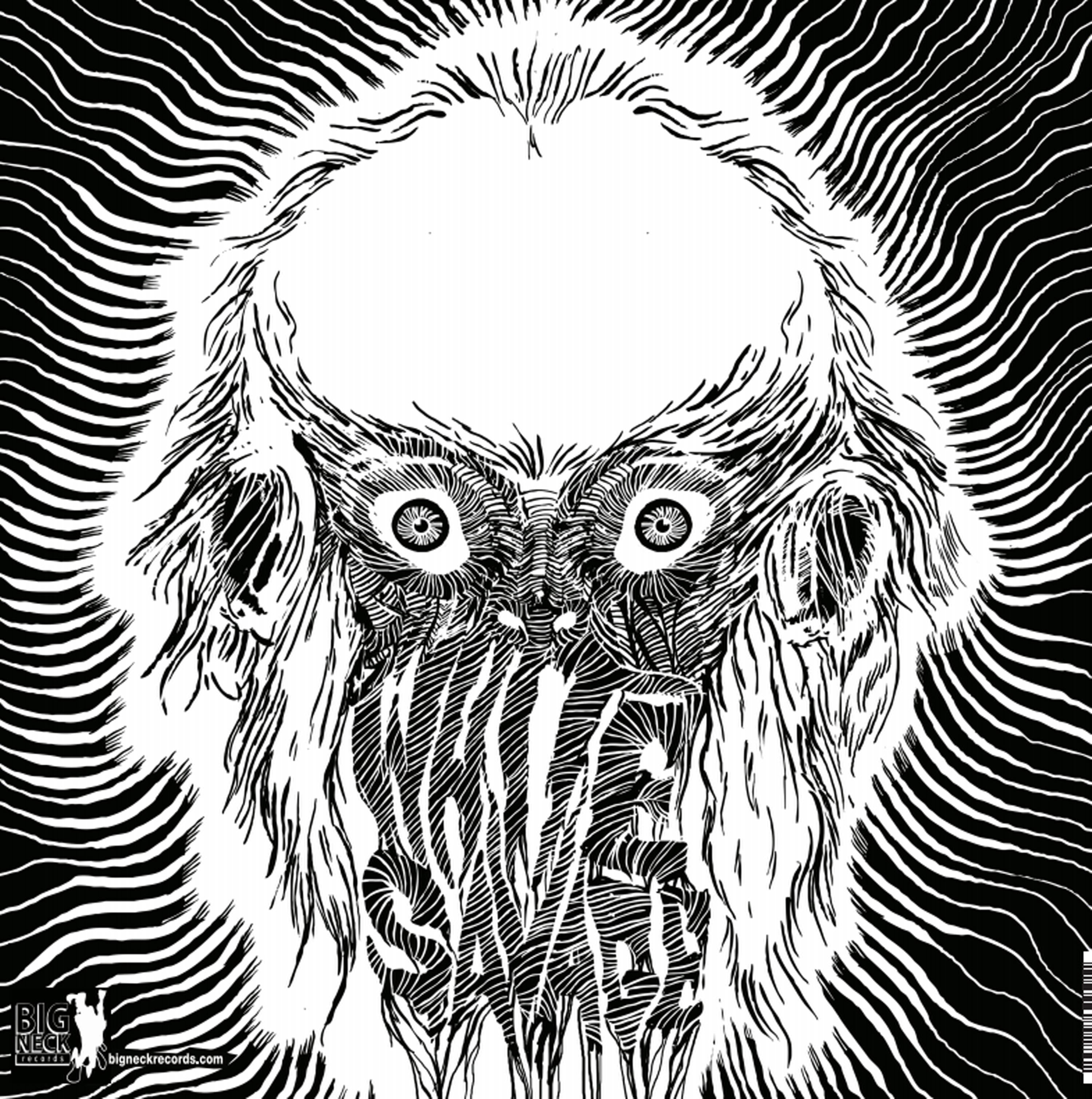 White Savage & Football - Split LP (LP)