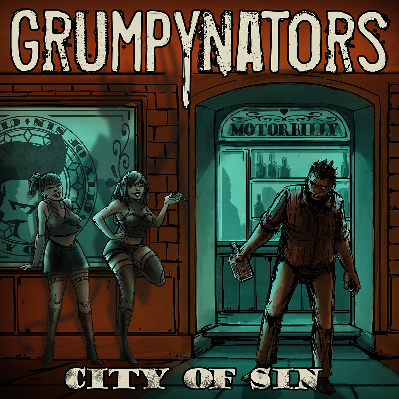 Grumpynators - City of Sin (CD)