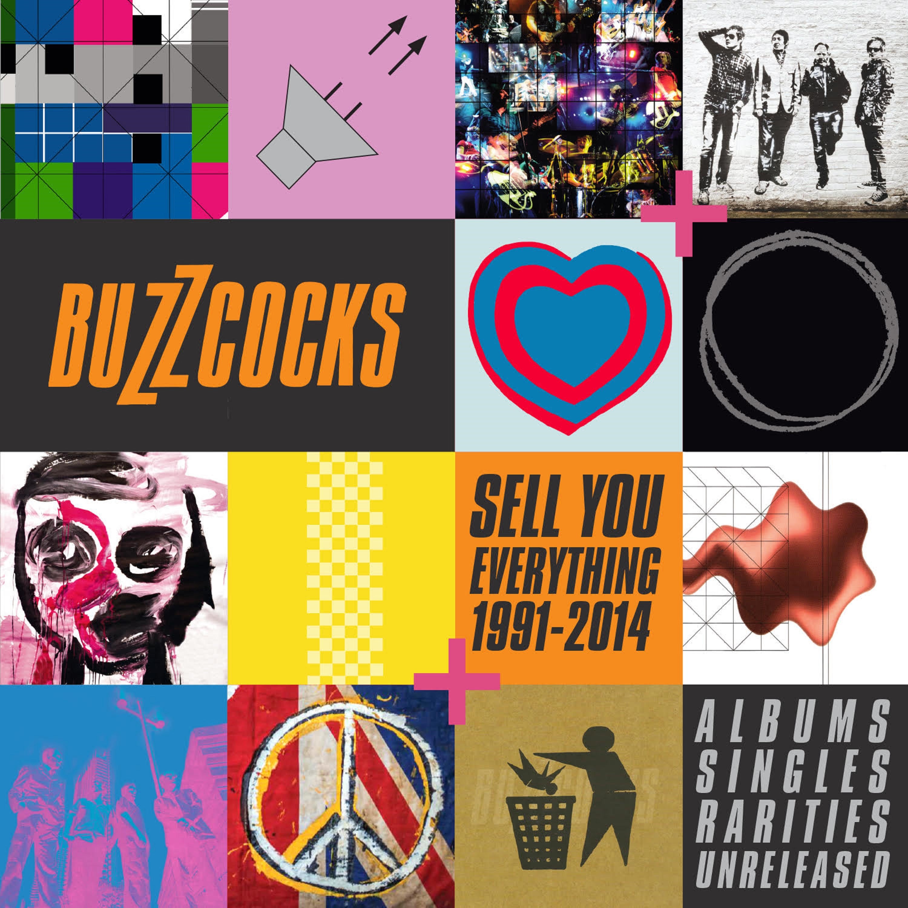 Buzzcocks - Sell You Everything (1991-2004) Albums, Singles, Rarities, Unreleased (CD)