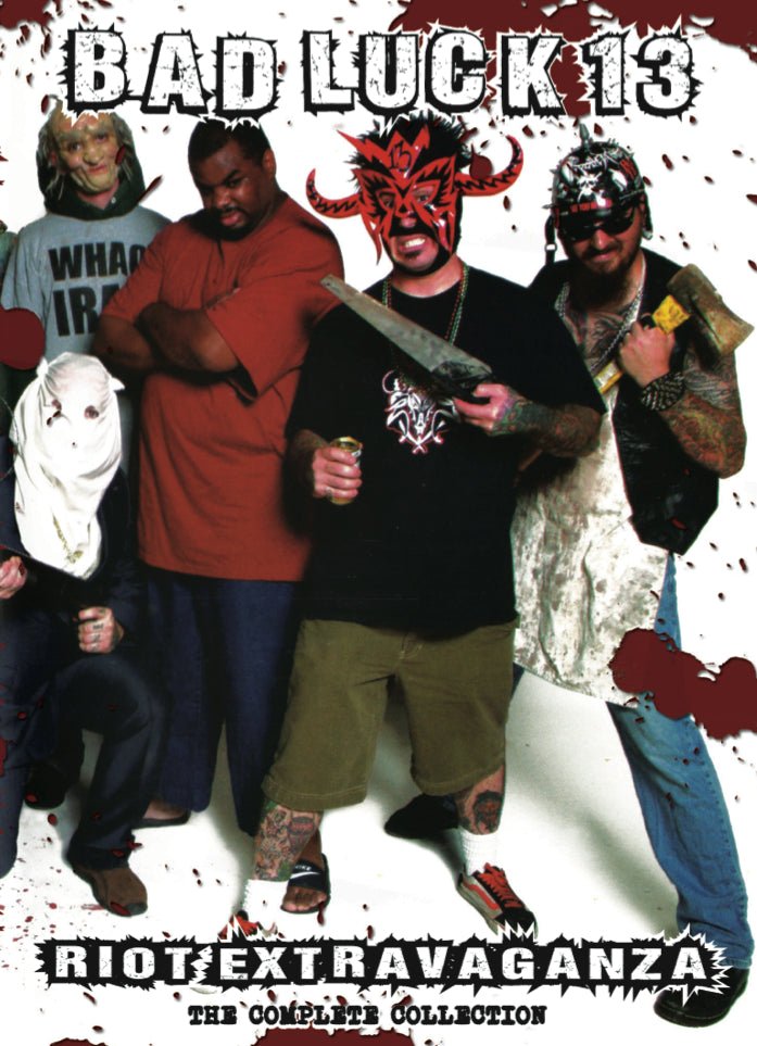 Bad Luck 13 Riot Extravaganza - The Complete Collection (DVD)