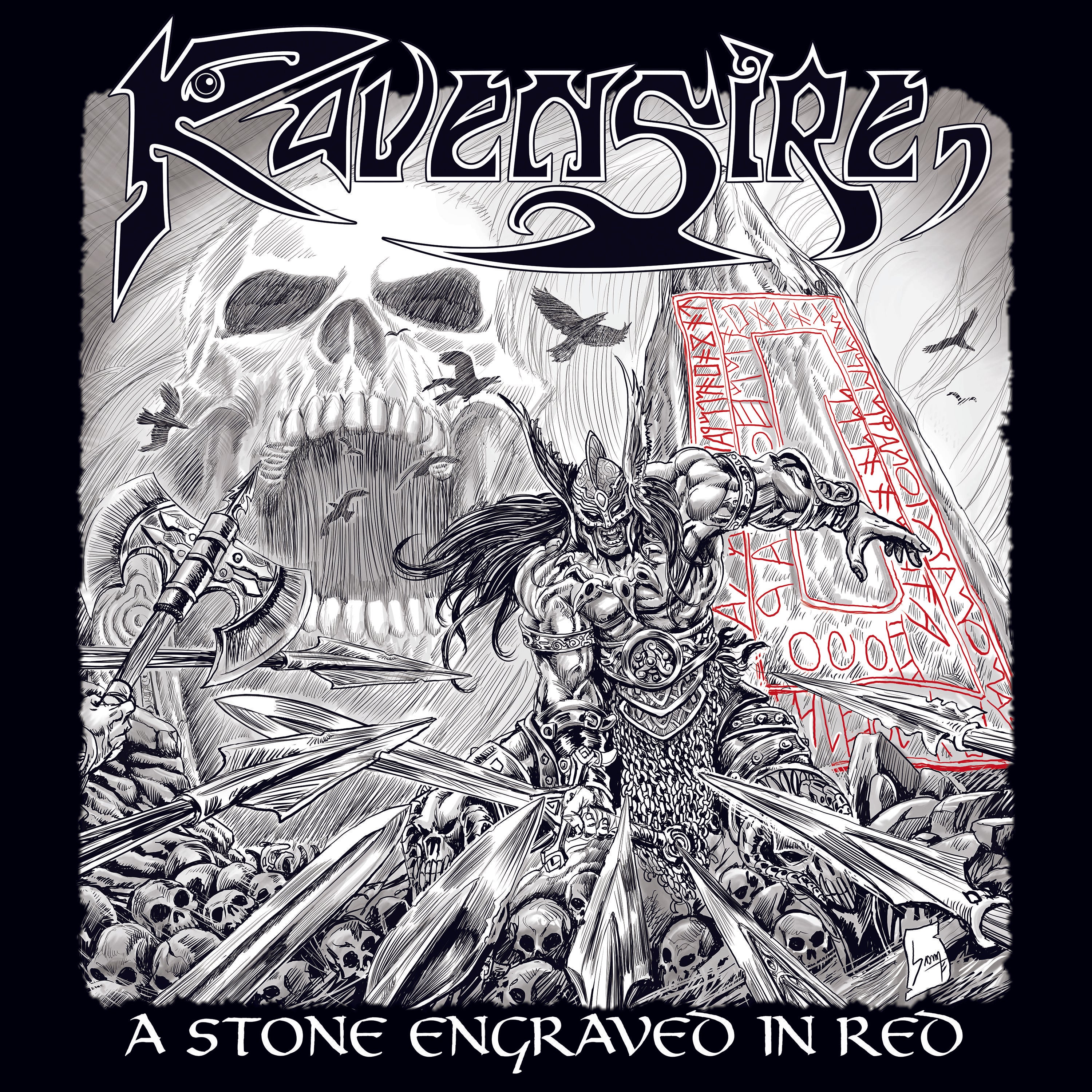 Ravensire - A Stone Engraved In Red (LP)