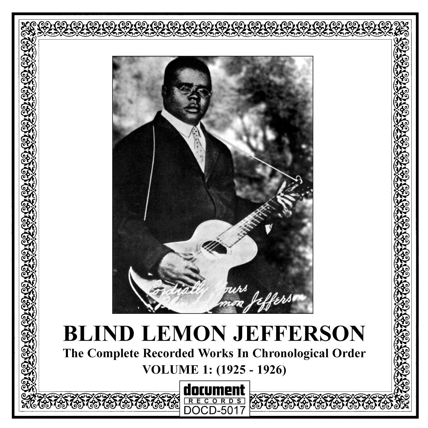 Blind Lemon Jefferson - Complete Recordings Volume 1: 1925-1926 (CD)