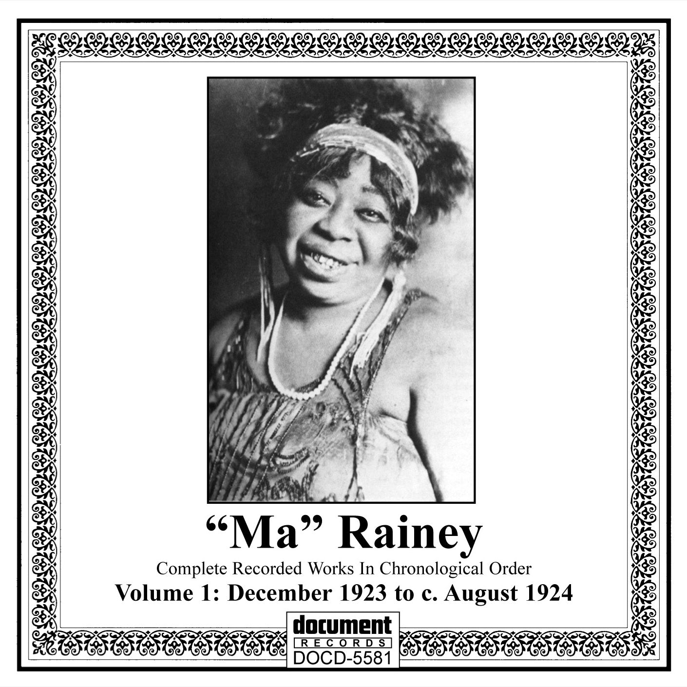 Ma Rainey - Complete Recorded Works Volume 1: 1923-1924 (CD)