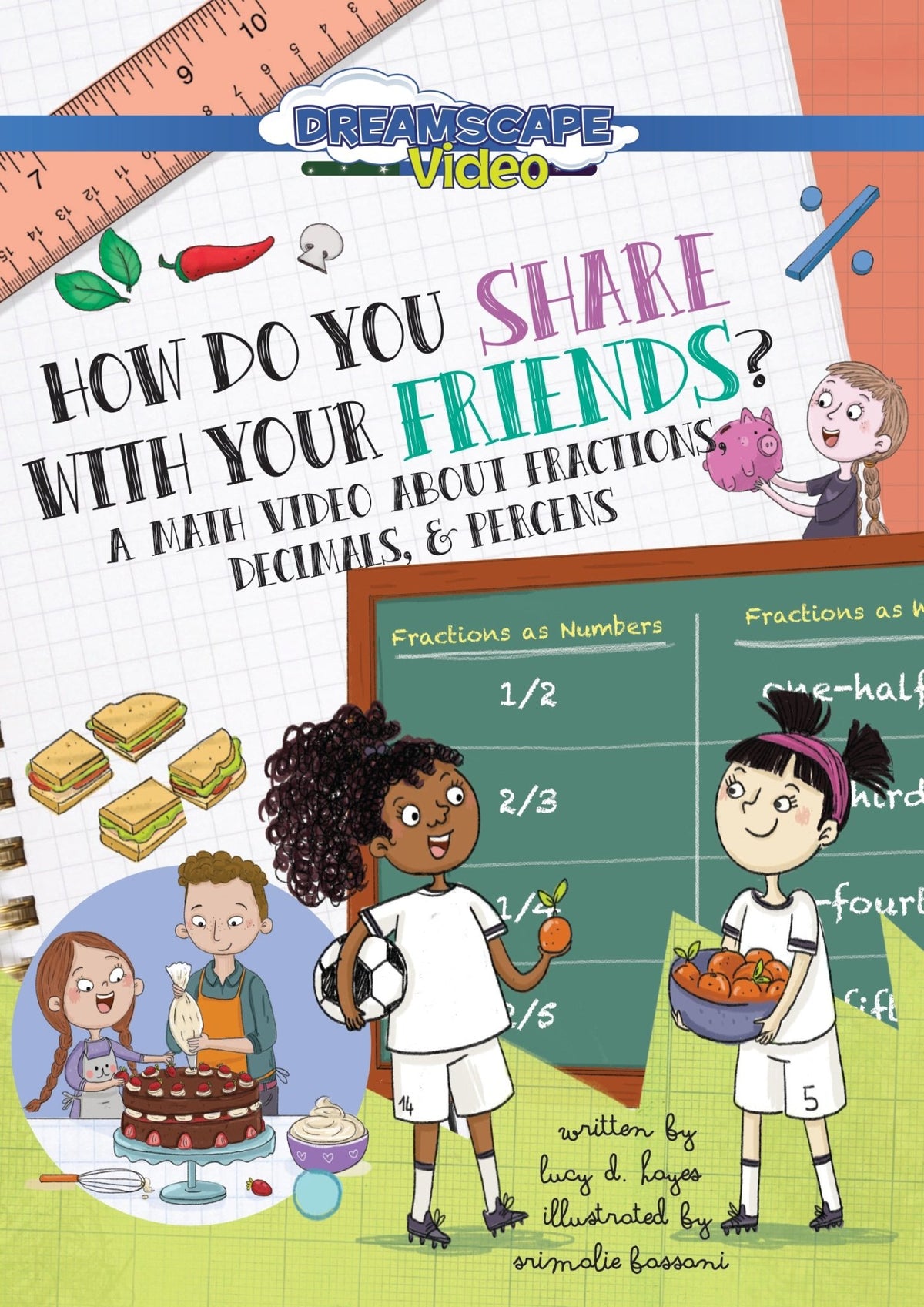 How Do You Share With Your Friends?: A Film About Fractions, Decimals, And Percentages (DVD)